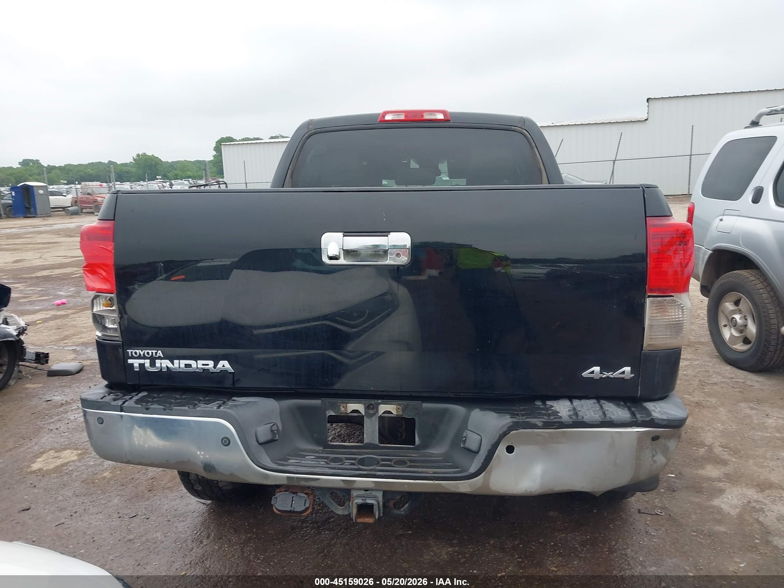 2013 Toyota Tundra Limited 5.7l V8 Black vin: 5TFHY5F11DX306419