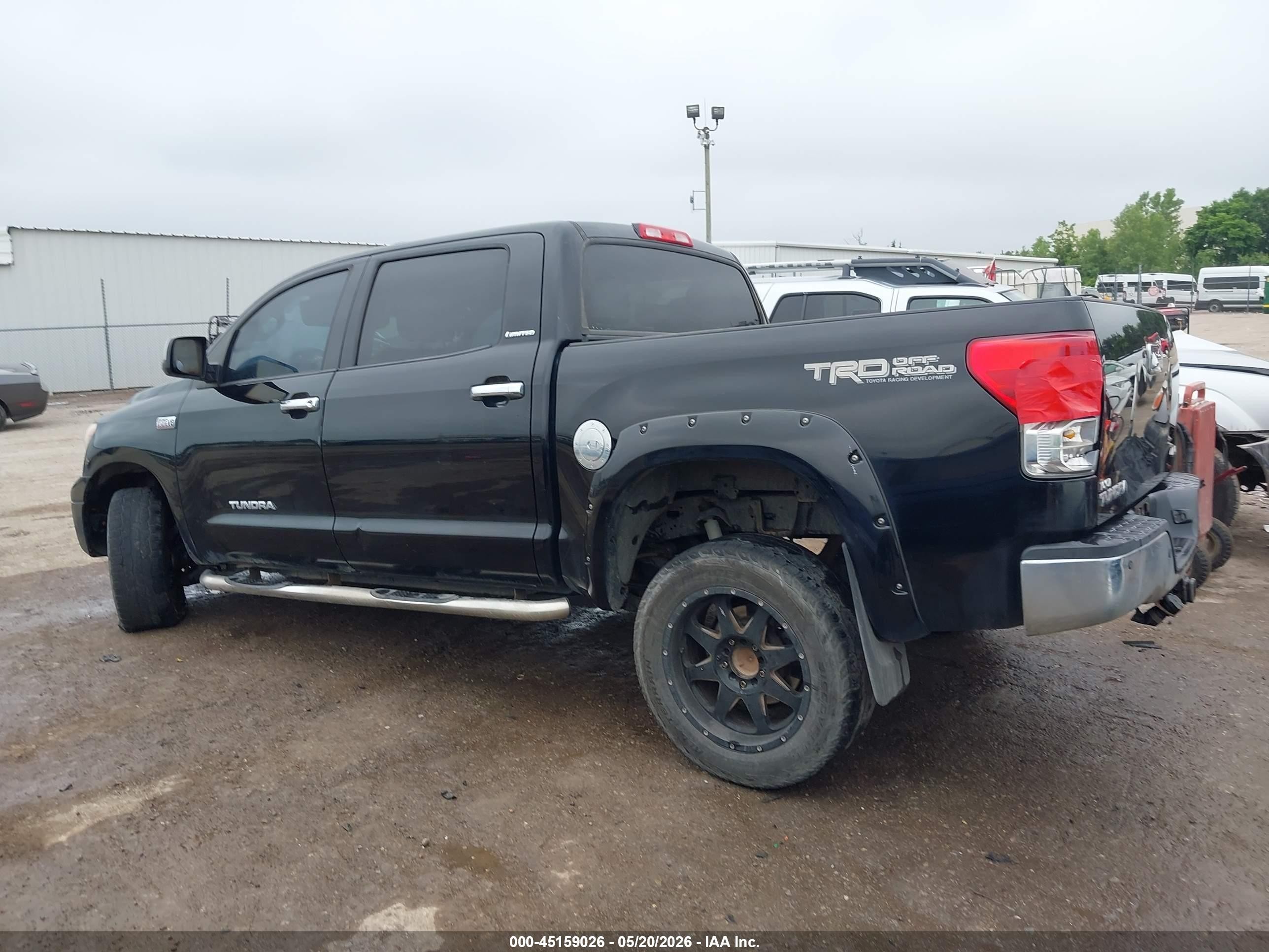 2013 Toyota Tundra Limited 5.7l V8 Black vin: 5TFHY5F11DX306419
