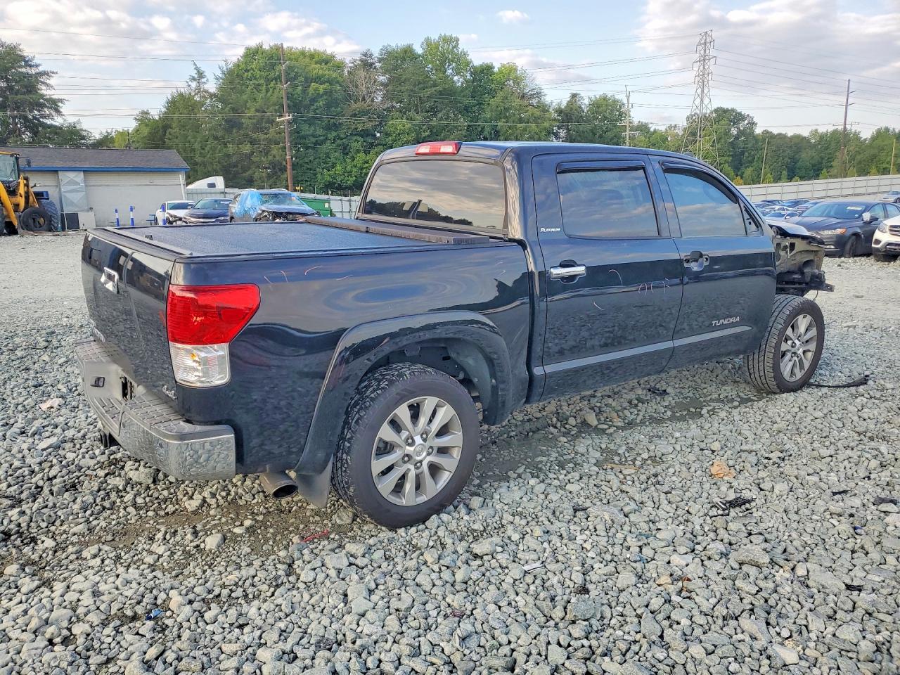 2012 Toyota Tundra Crewmax Limited Black vin: 5TFHY5F12CX237769
