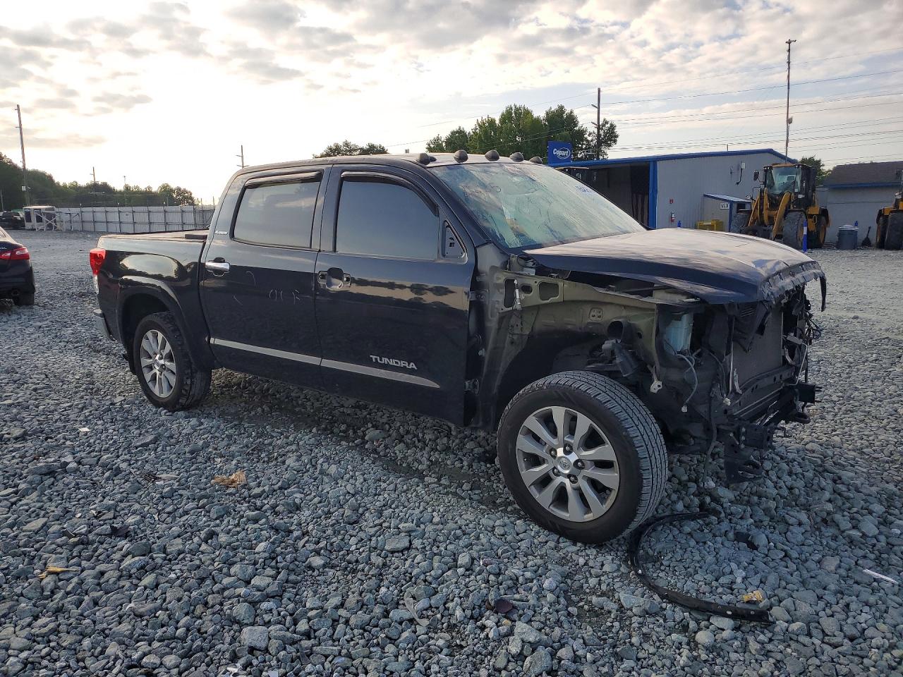 2012 Toyota Tundra Crewmax Limited Black vin: 5TFHY5F12CX237769
