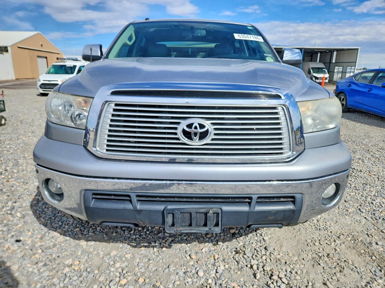2012 Toyota Tundra Crewmax Limited Silver vin: 5TFHY5F12CX258735