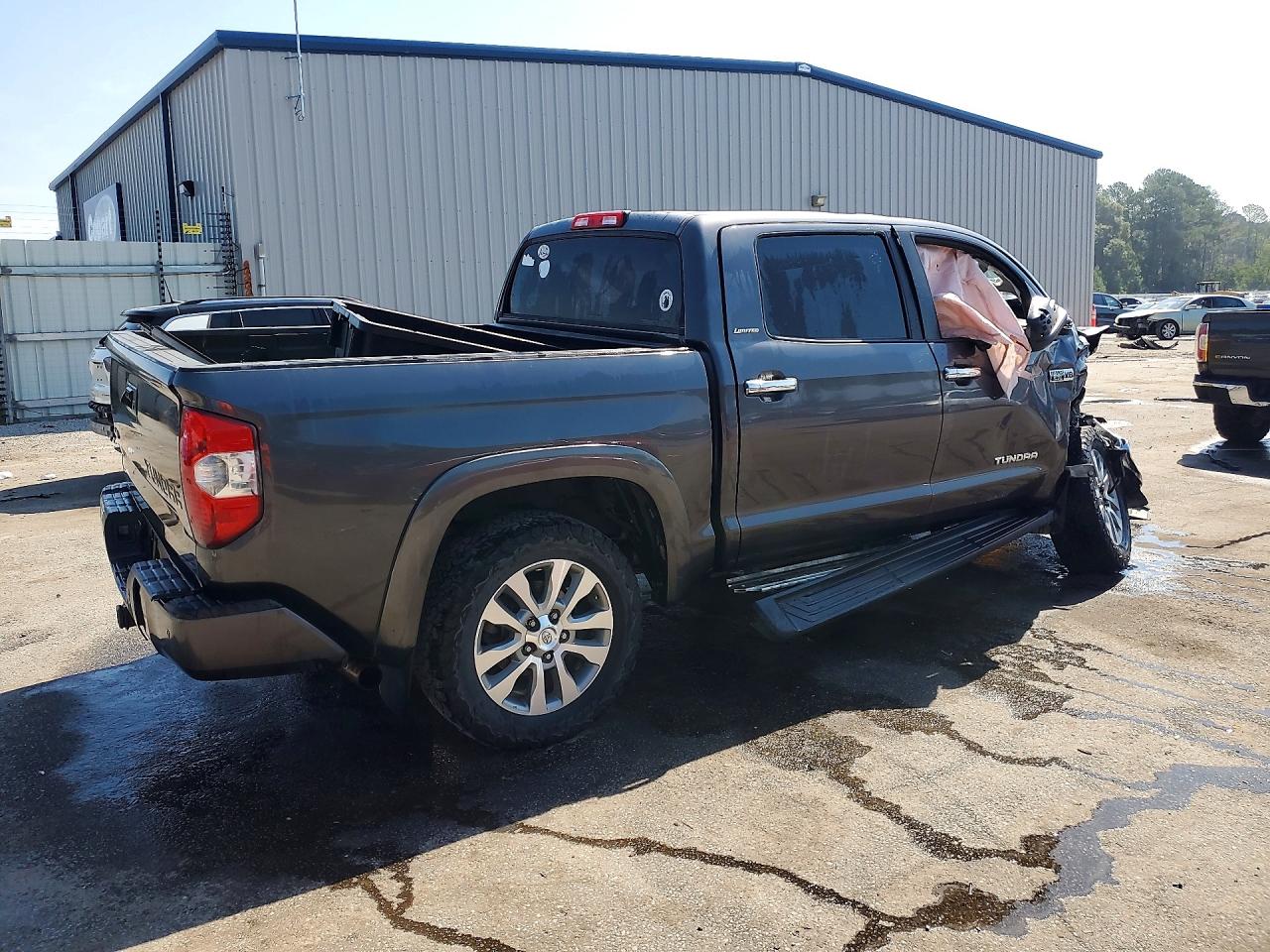 2014 Toyota Tundra Crewmax Limited Gray vin: 5TFHY5F12EX330181