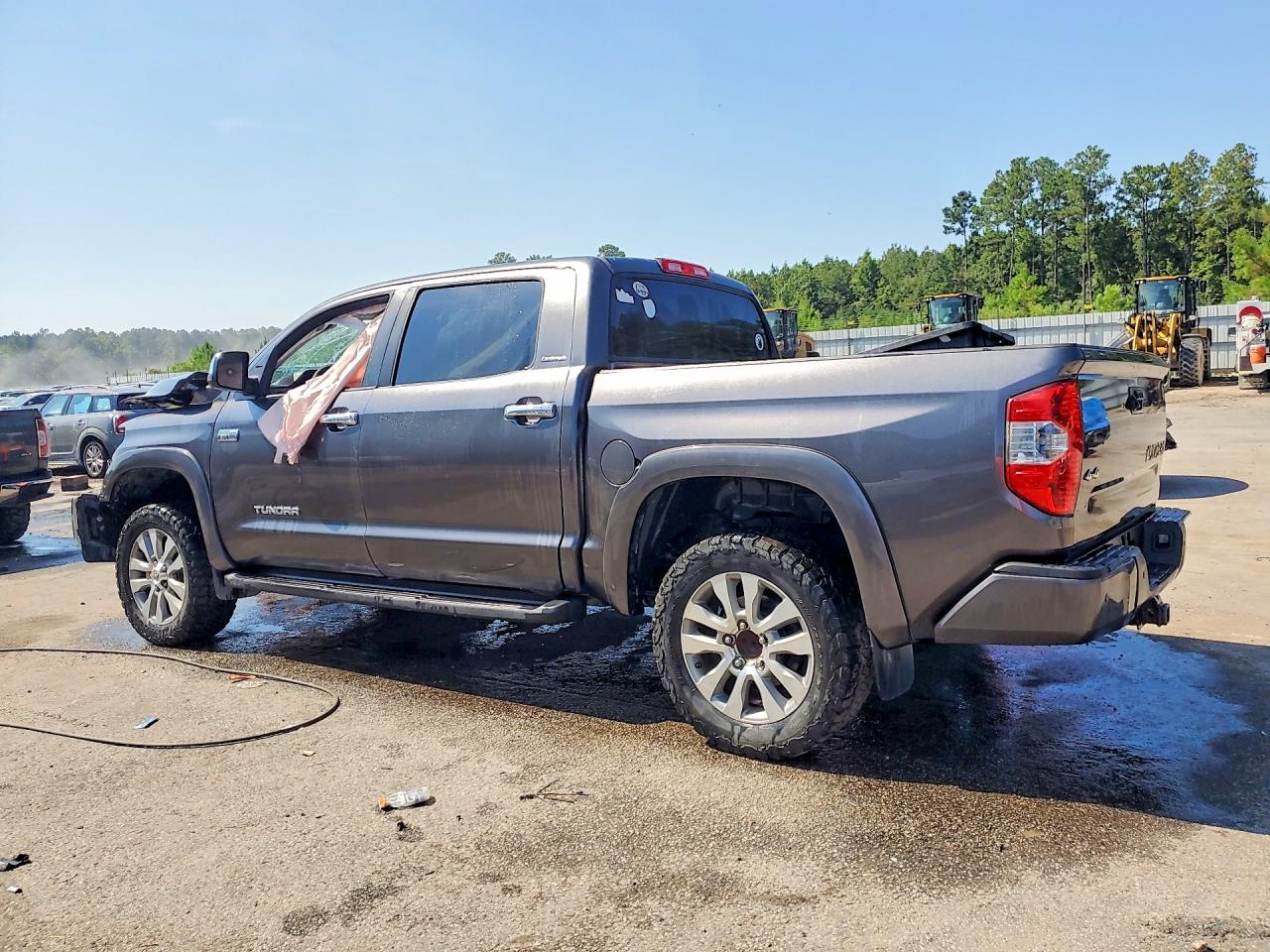 2014 Toyota Tundra Crewmax Limited Gray vin: 5TFHY5F12EX330181
