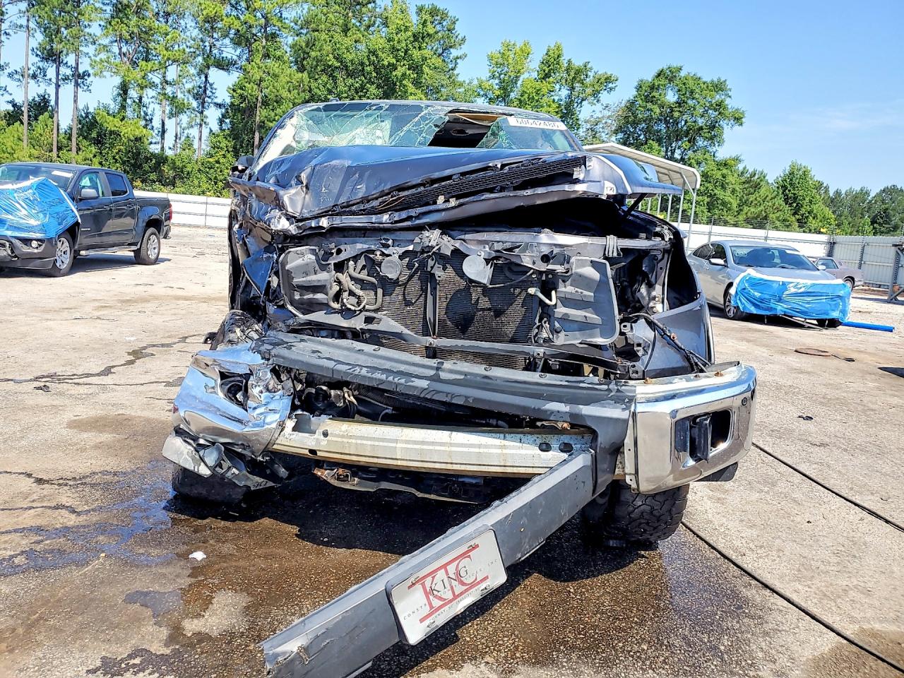 2014 Toyota Tundra Crewmax Limited Gray vin: 5TFHY5F12EX330181