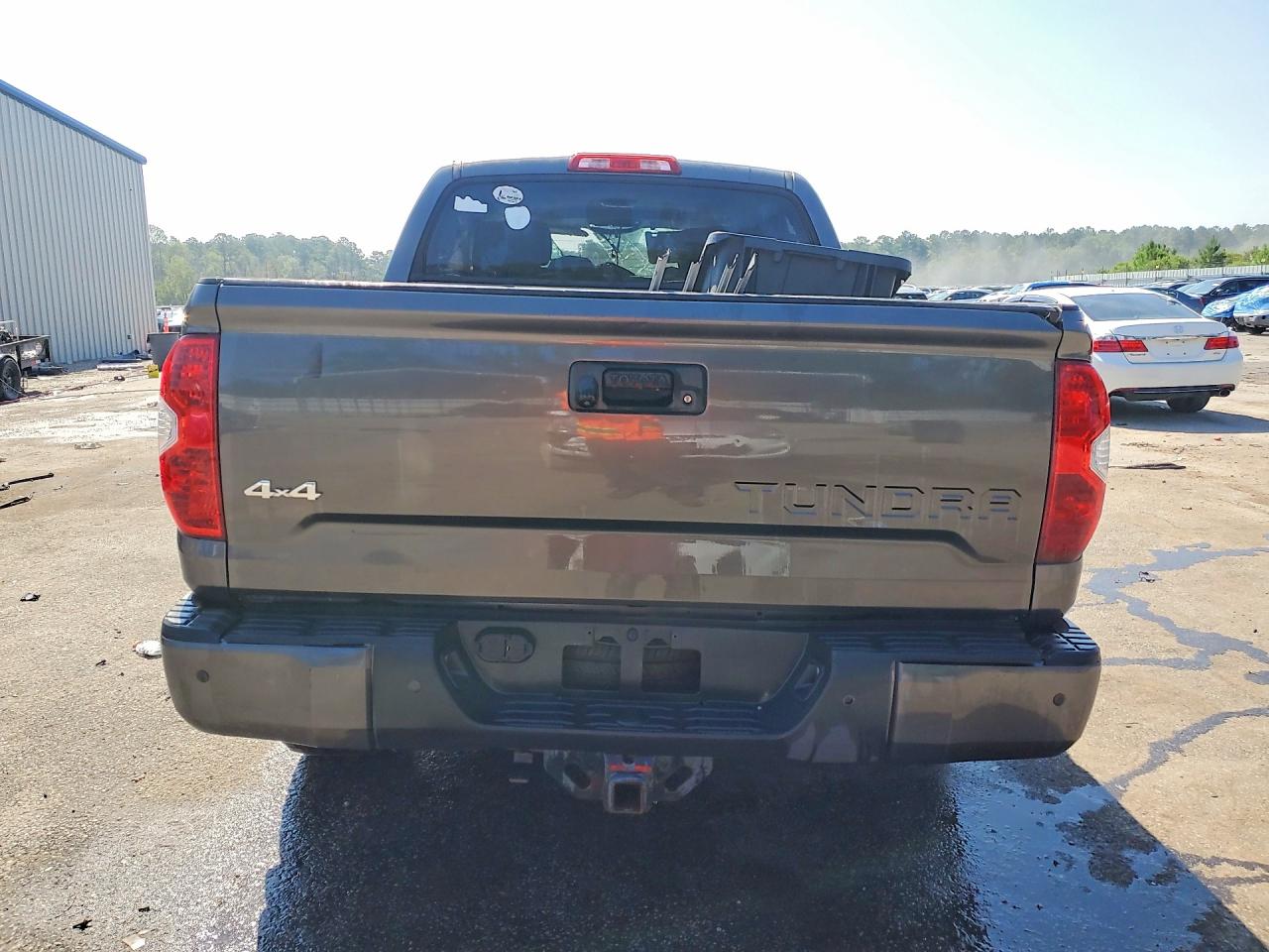 2014 Toyota Tundra Crewmax Limited Gray vin: 5TFHY5F12EX330181