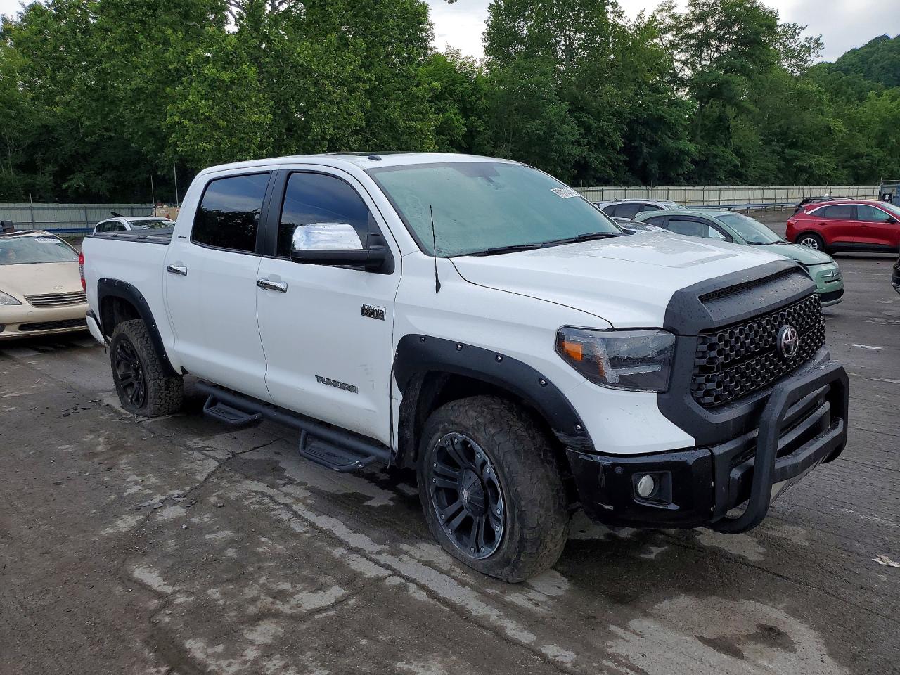 2015 Toyota Tundra Limited White vin: 5TFHY5F12FX421498
