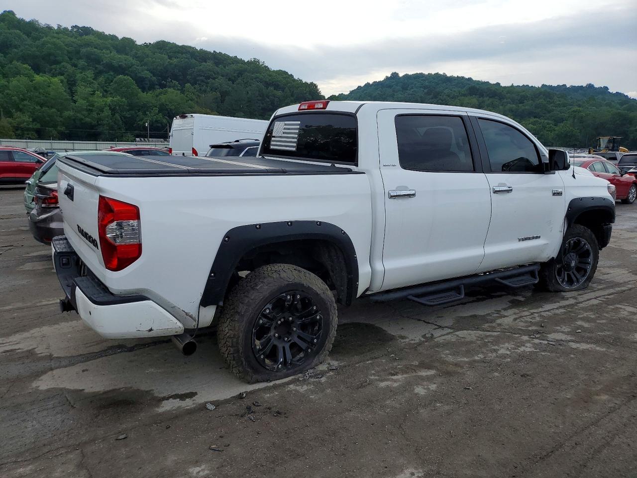 2015 Toyota Tundra Limited White vin: 5TFHY5F12FX421498