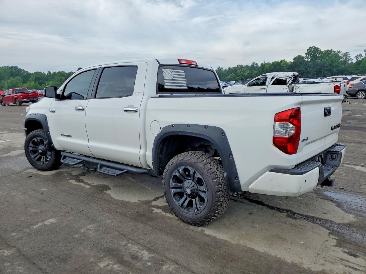 2015 Toyota Tundra Limited White vin: 5TFHY5F12FX421498