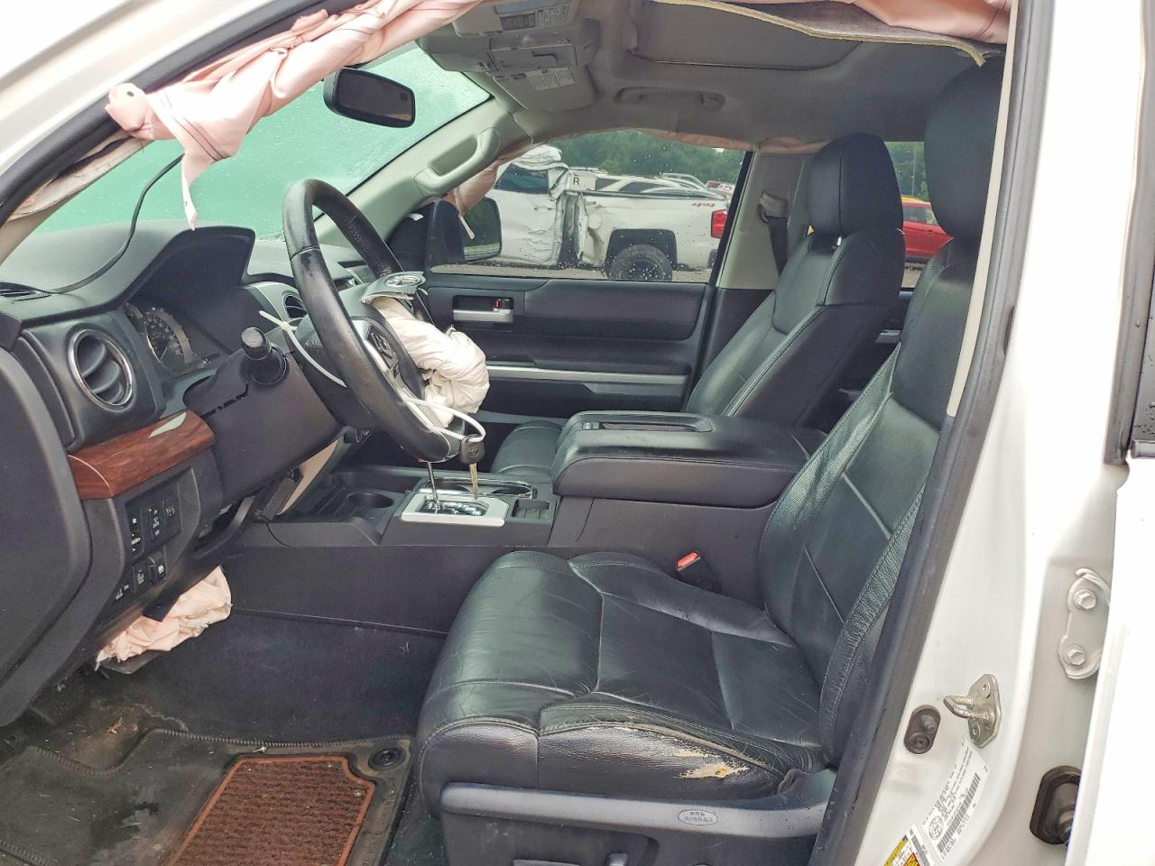 2015 Toyota Tundra Limited White vin: 5TFHY5F12FX421498
