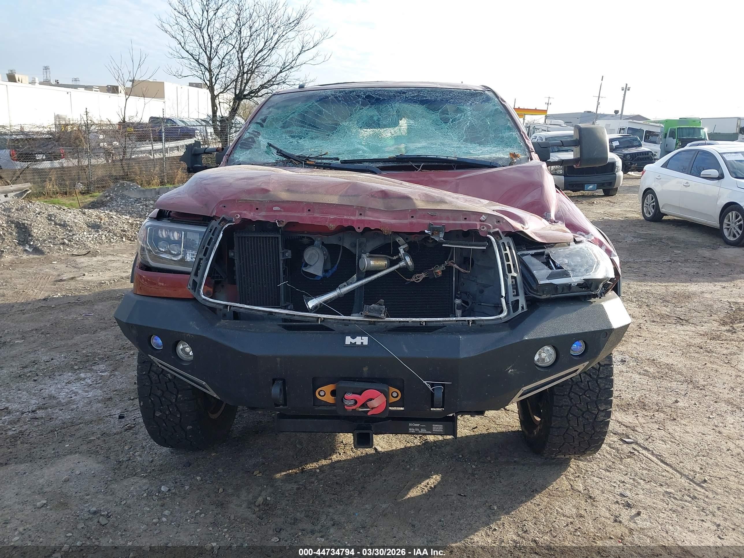 2010 Toyota Tundra Limited 5.7l V8 Burgundy vin: 5TFHY5F13AX097437