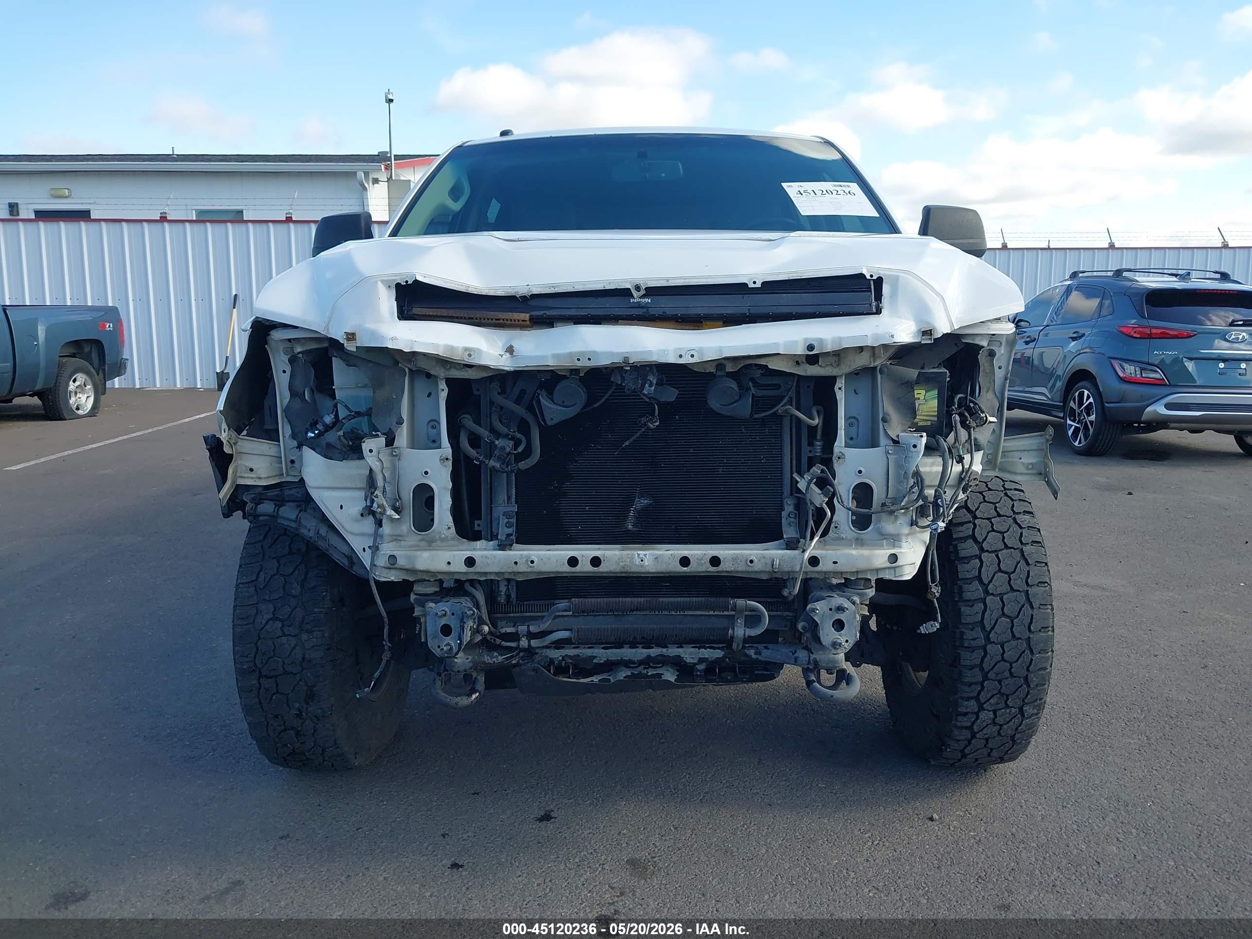 2014 Toyota Tundra Limited 5.7l V8 White vin: 5TFHY5F13EX343084