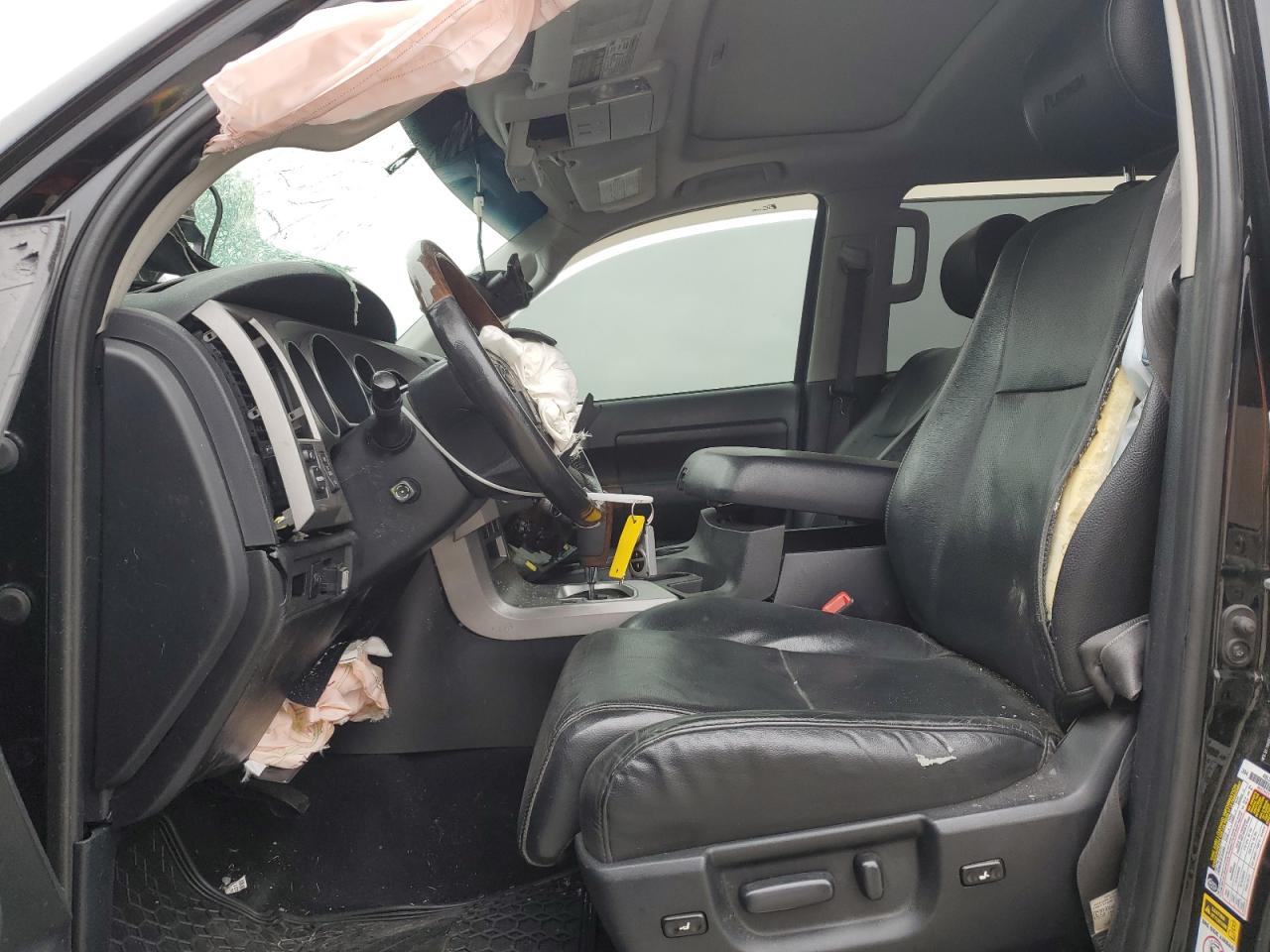 2010 Toyota Tundra Crewmax Limited Black vin: 5TFHY5F14AX113869