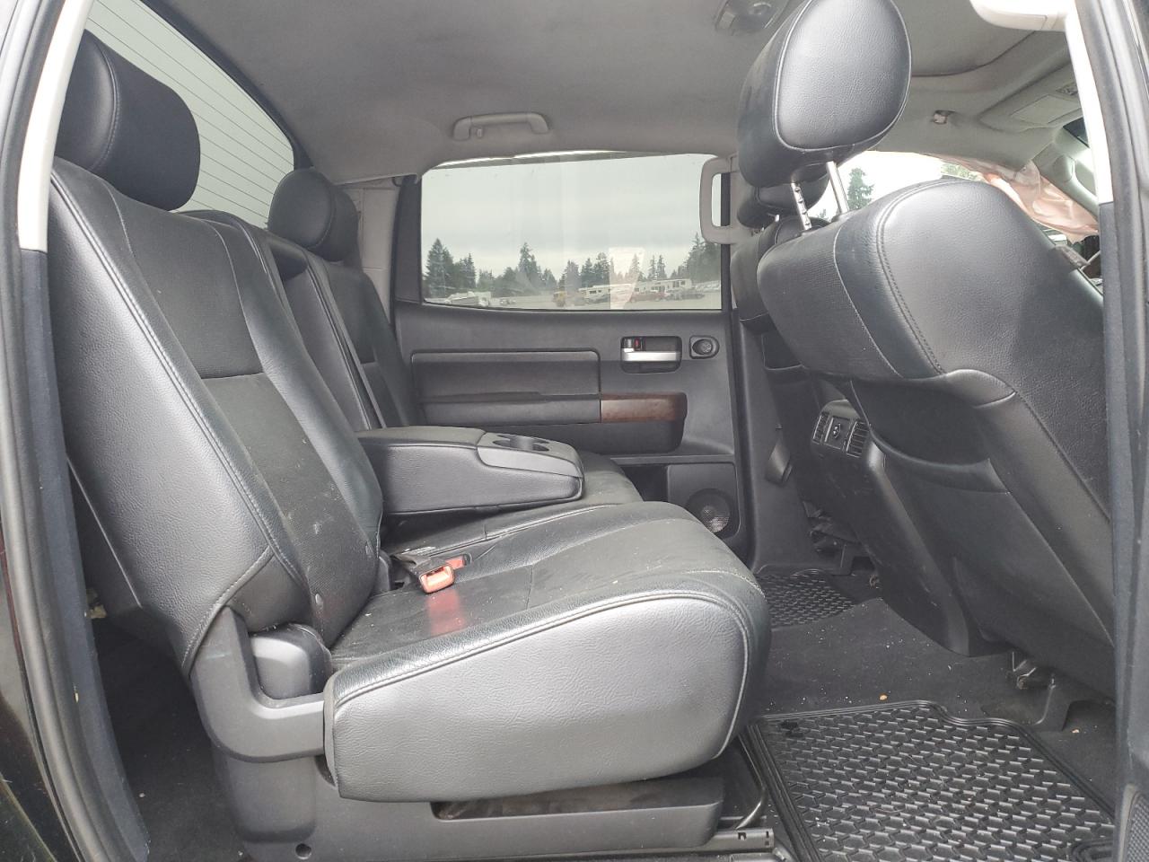 2010 Toyota Tundra Crewmax Limited Black vin: 5TFHY5F14AX113869