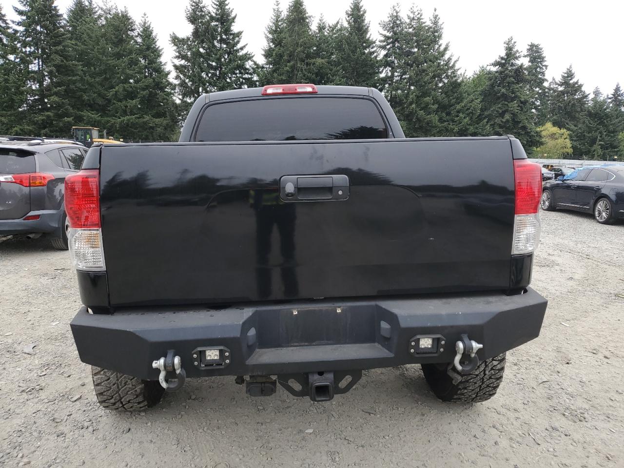 2010 Toyota Tundra Crewmax Limited Black vin: 5TFHY5F14AX113869