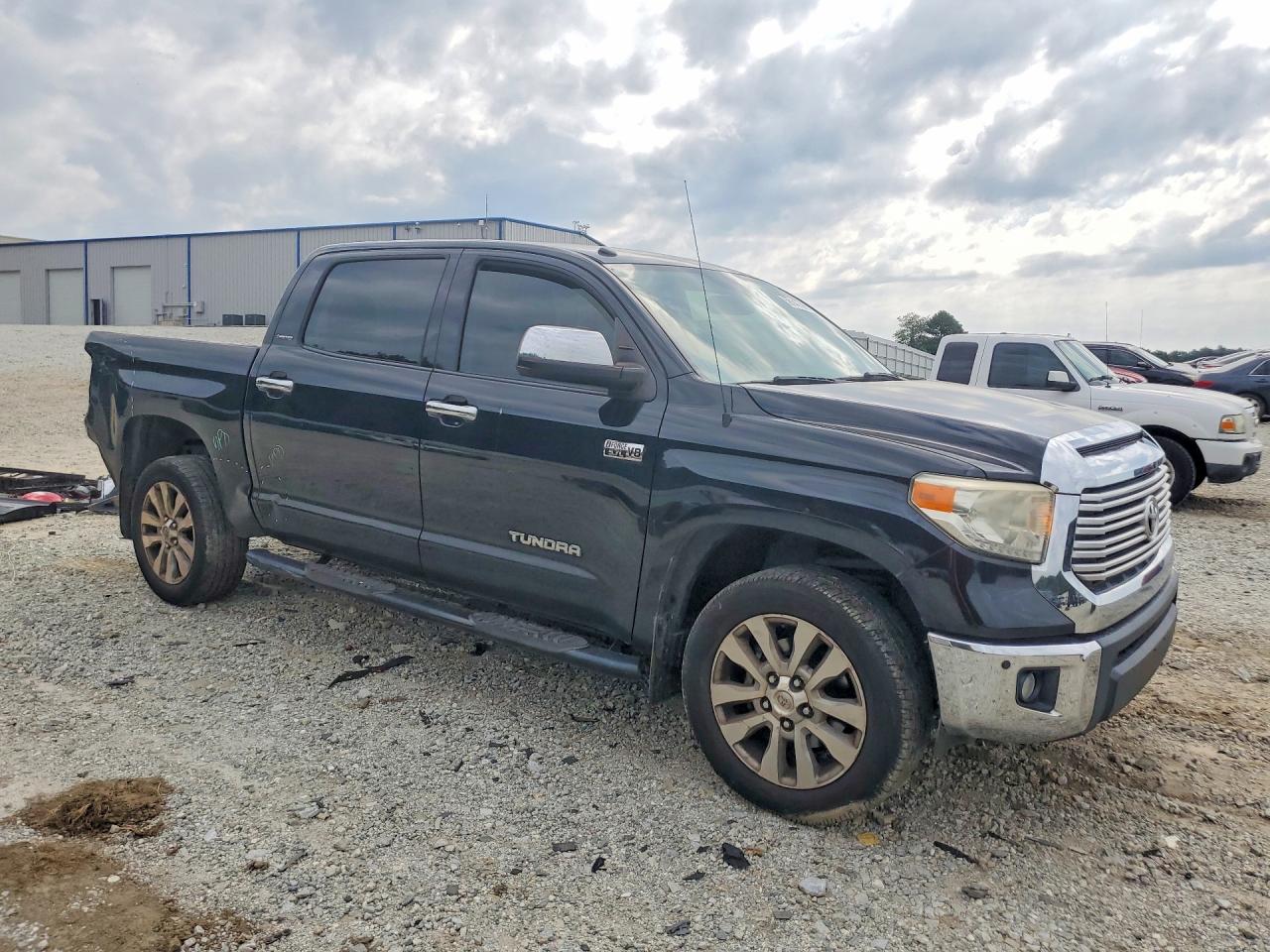 2014 Toyota Tundra Crewmax Limited Черный vin: 5TFHY5F14EX328481