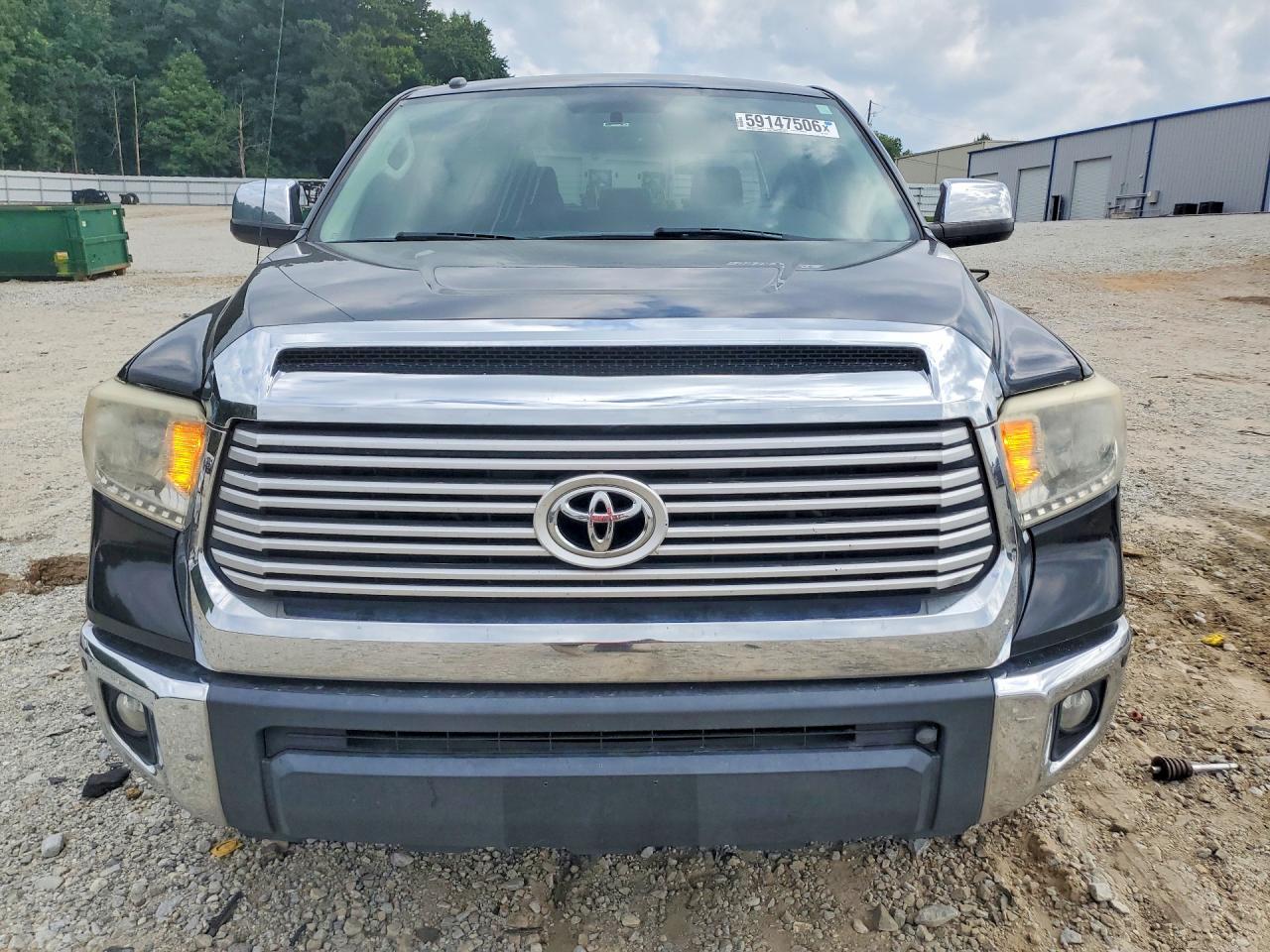 2014 Toyota Tundra Crewmax Limited Черный vin: 5TFHY5F14EX328481