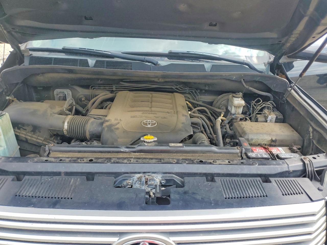 2014 Toyota Tundra Crewmax Limited Черный vin: 5TFHY5F14EX328481