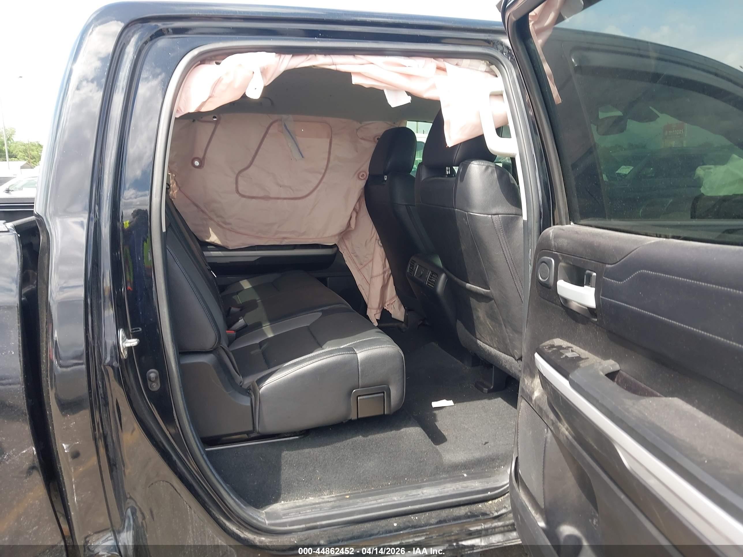2021 Toyota Tundra Limited Черный vin: 5TFHY5F14MX968267