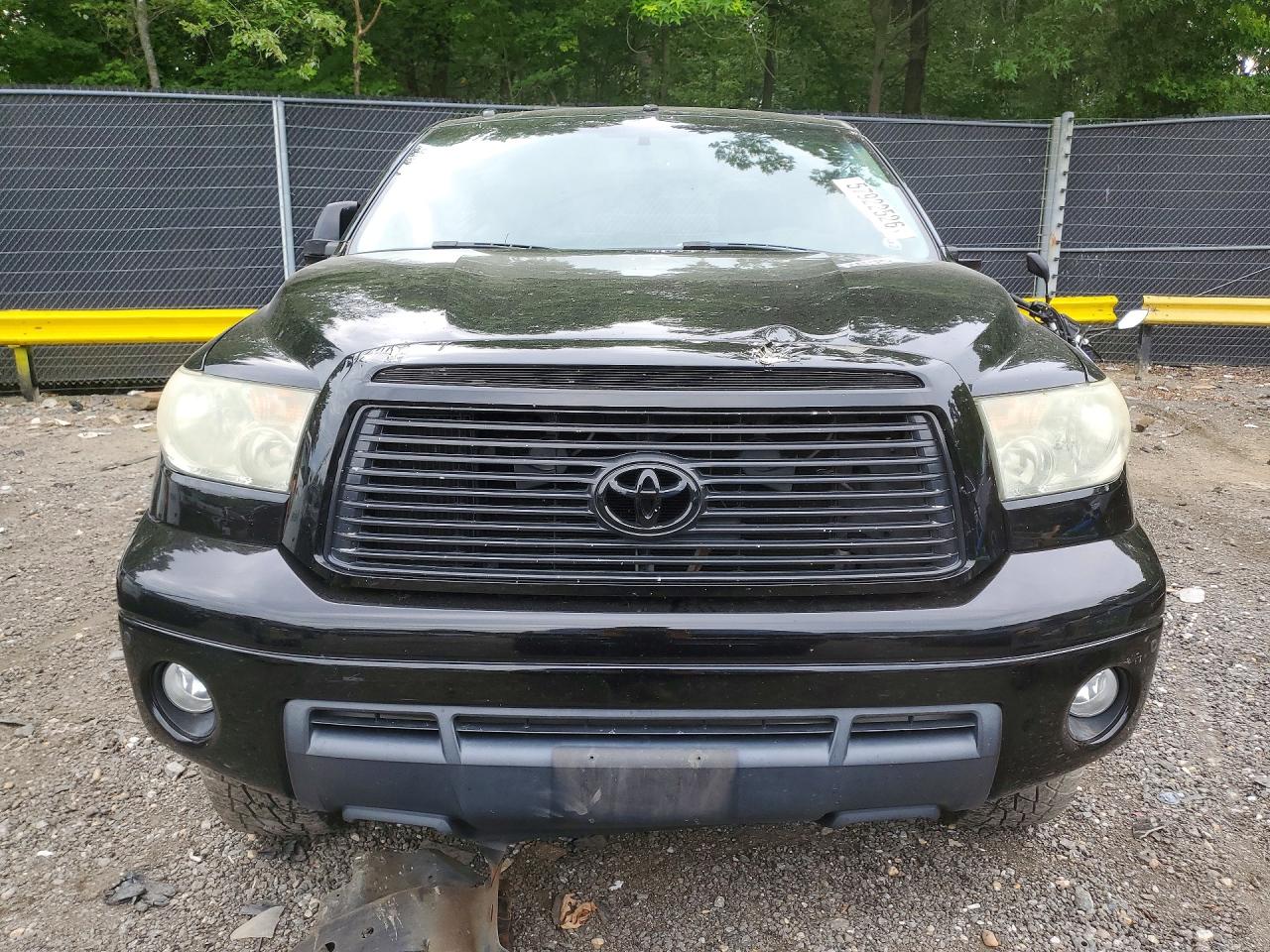 2010 Toyota Tundra Crewmax Limited Black vin: 5TFHY5F15AX118305