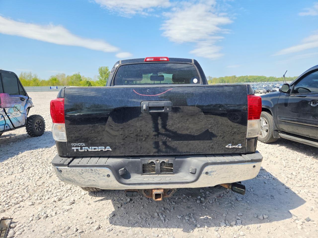 2010 Toyota Tundra Crewmax Limited Black vin: 5TFHY5F15AX121673