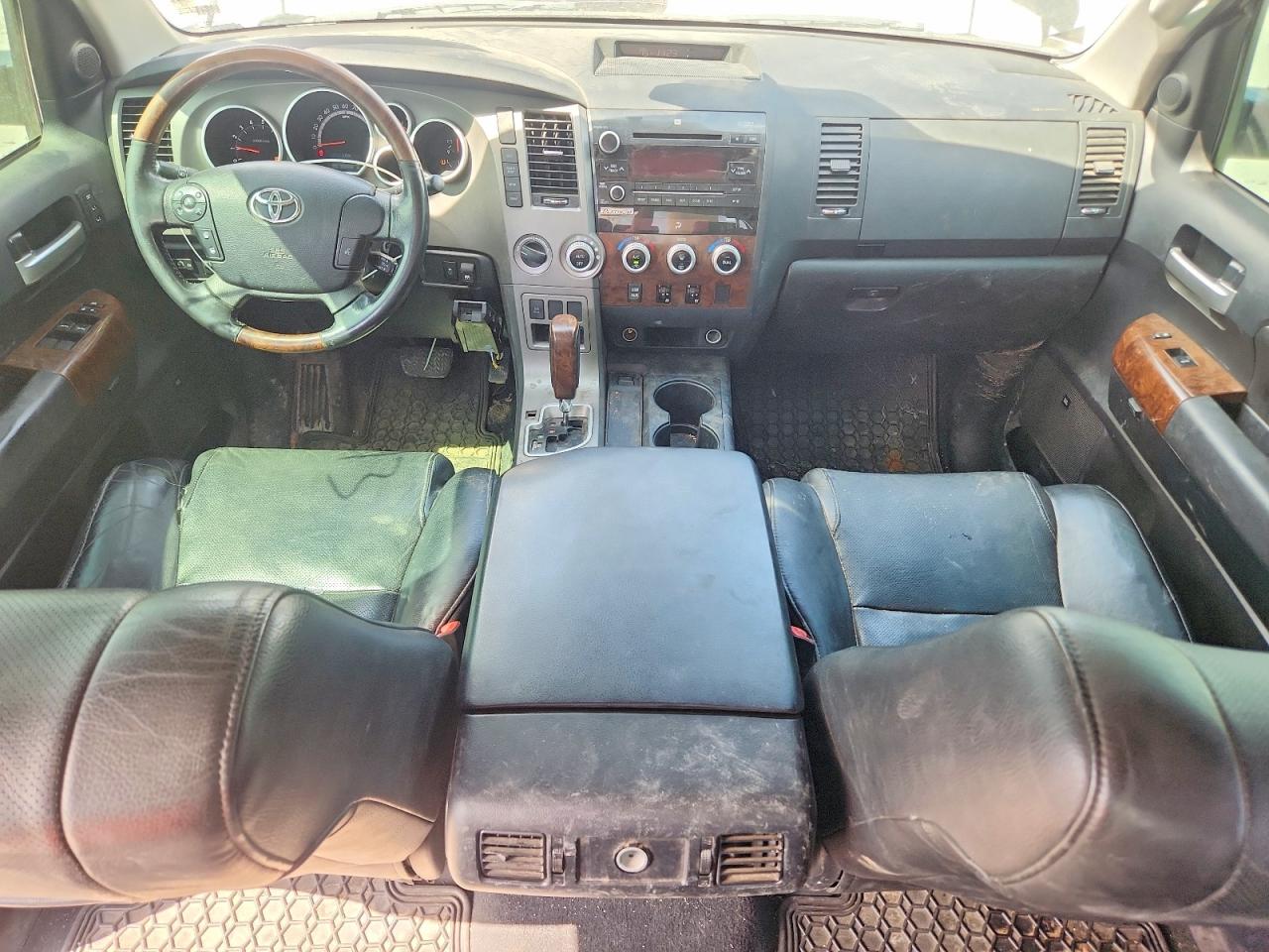 2010 Toyota Tundra Crewmax Limited Black vin: 5TFHY5F15AX121673