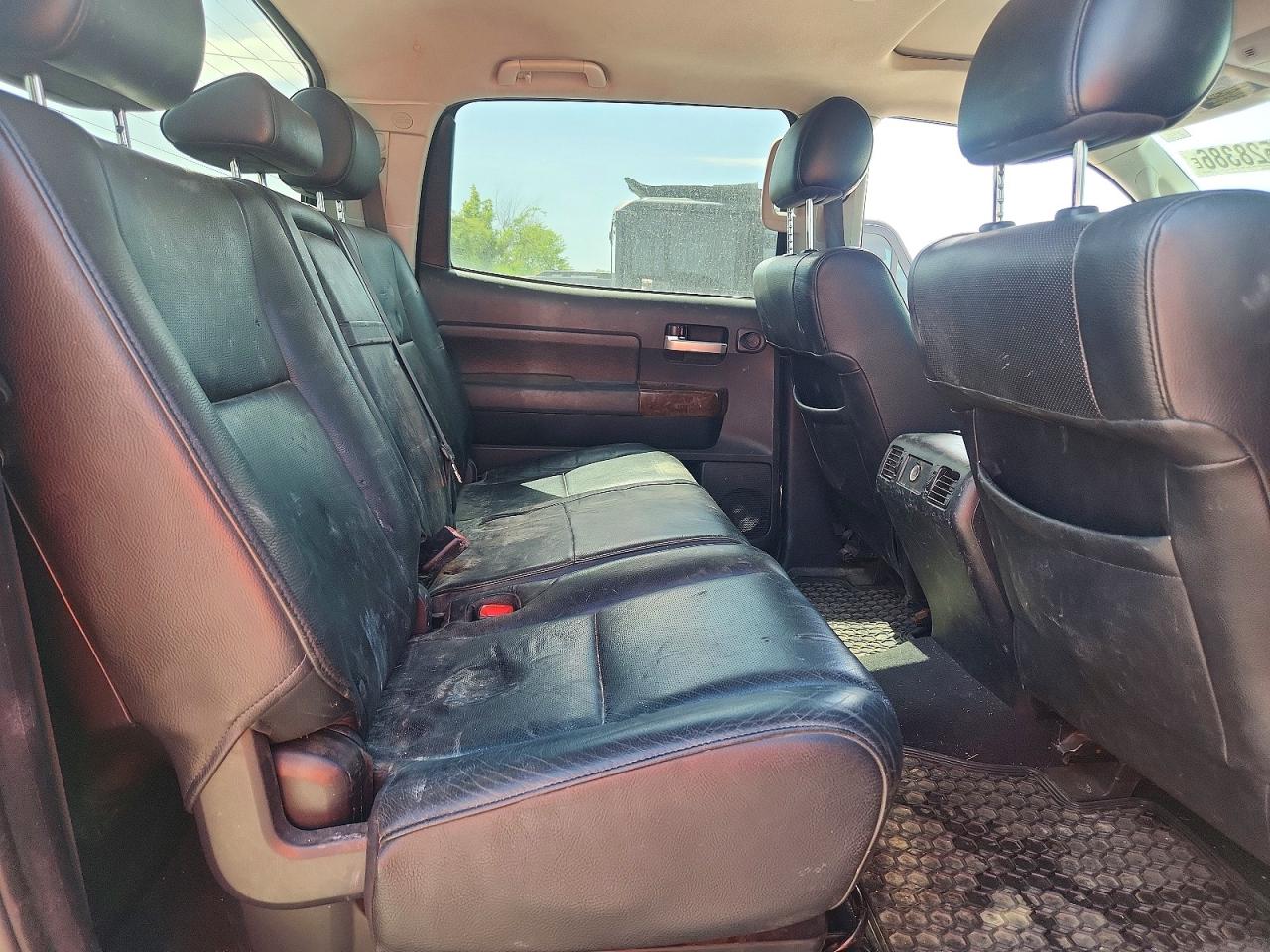 2010 Toyota Tundra Crewmax Limited Black vin: 5TFHY5F15AX121673