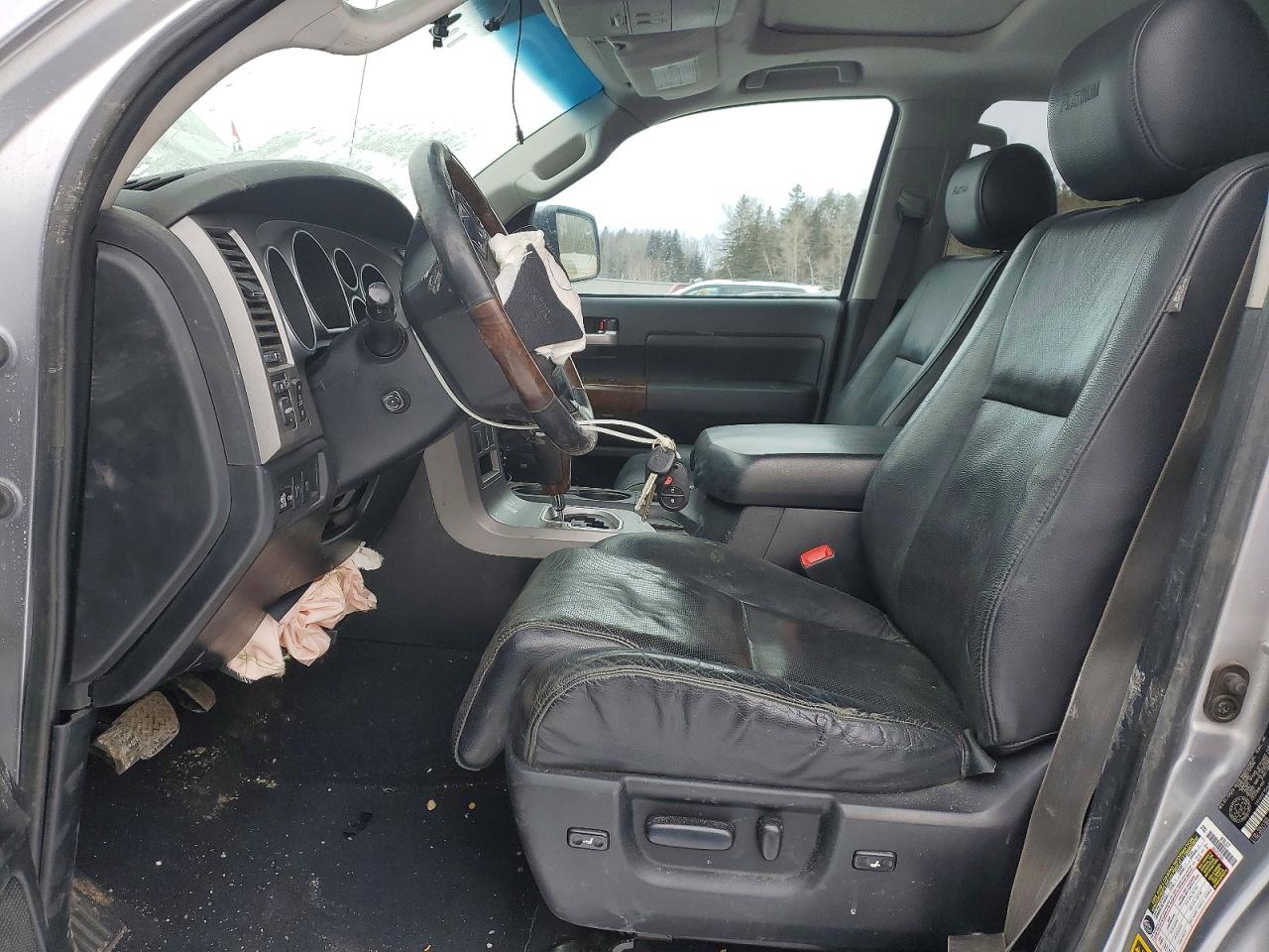 2010 Toyota Tundra Crewmax Limited Серебряный vin: 5TFHY5F15AX145746