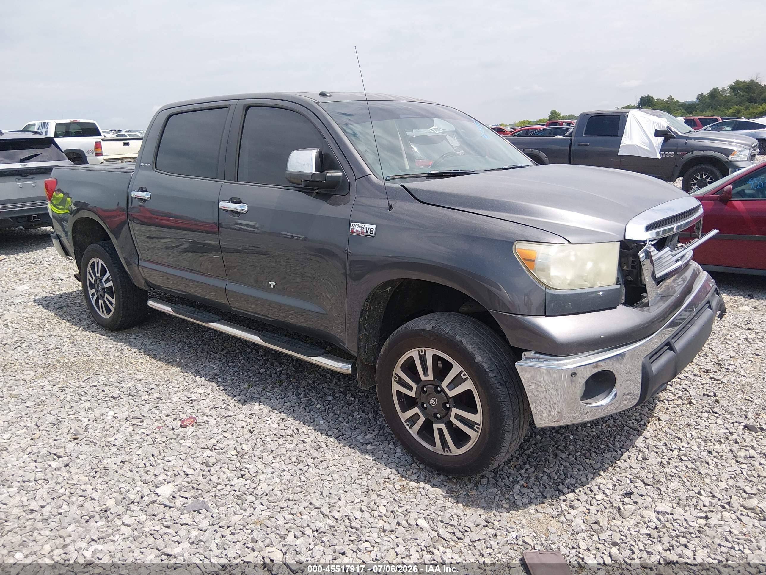 2012 Toyota Tundra Limited 5.7l V8 Черный vin: 5TFHY5F15CX250967