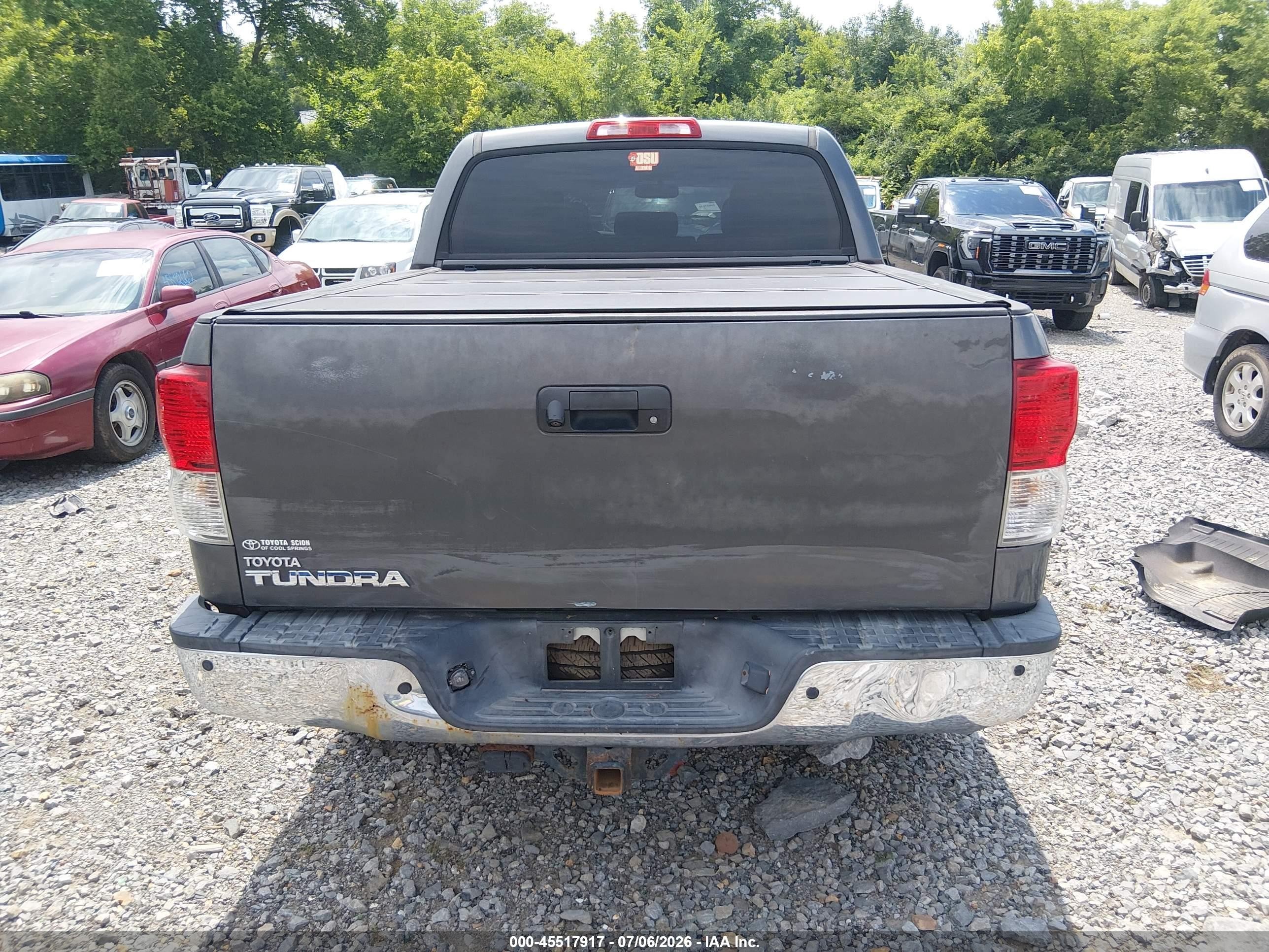 2012 Toyota Tundra Limited 5.7l V8 Черный vin: 5TFHY5F15CX250967