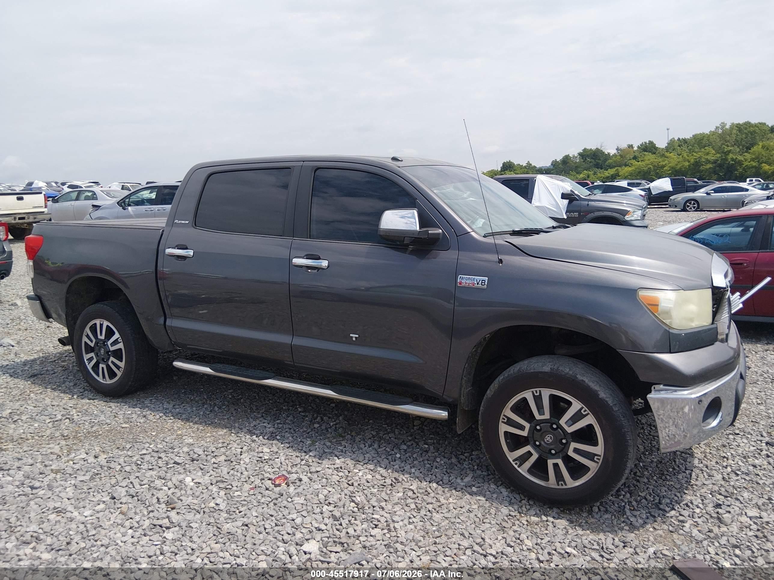 2012 Toyota Tundra Limited 5.7l V8 Черный vin: 5TFHY5F15CX250967