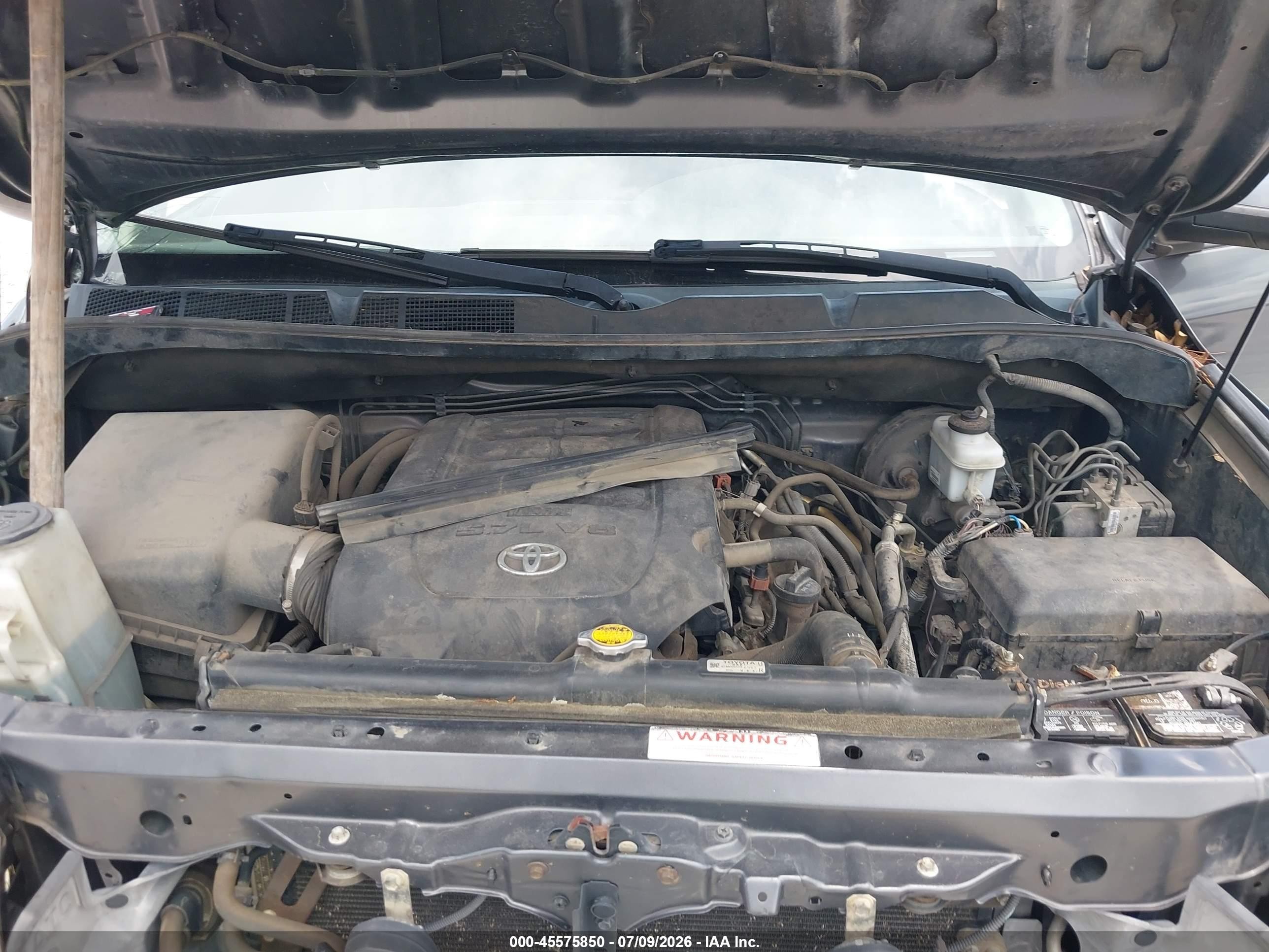 2013 Toyota Tundra Platinum 5.7l V8 Gray vin: 5TFHY5F15DX285350
