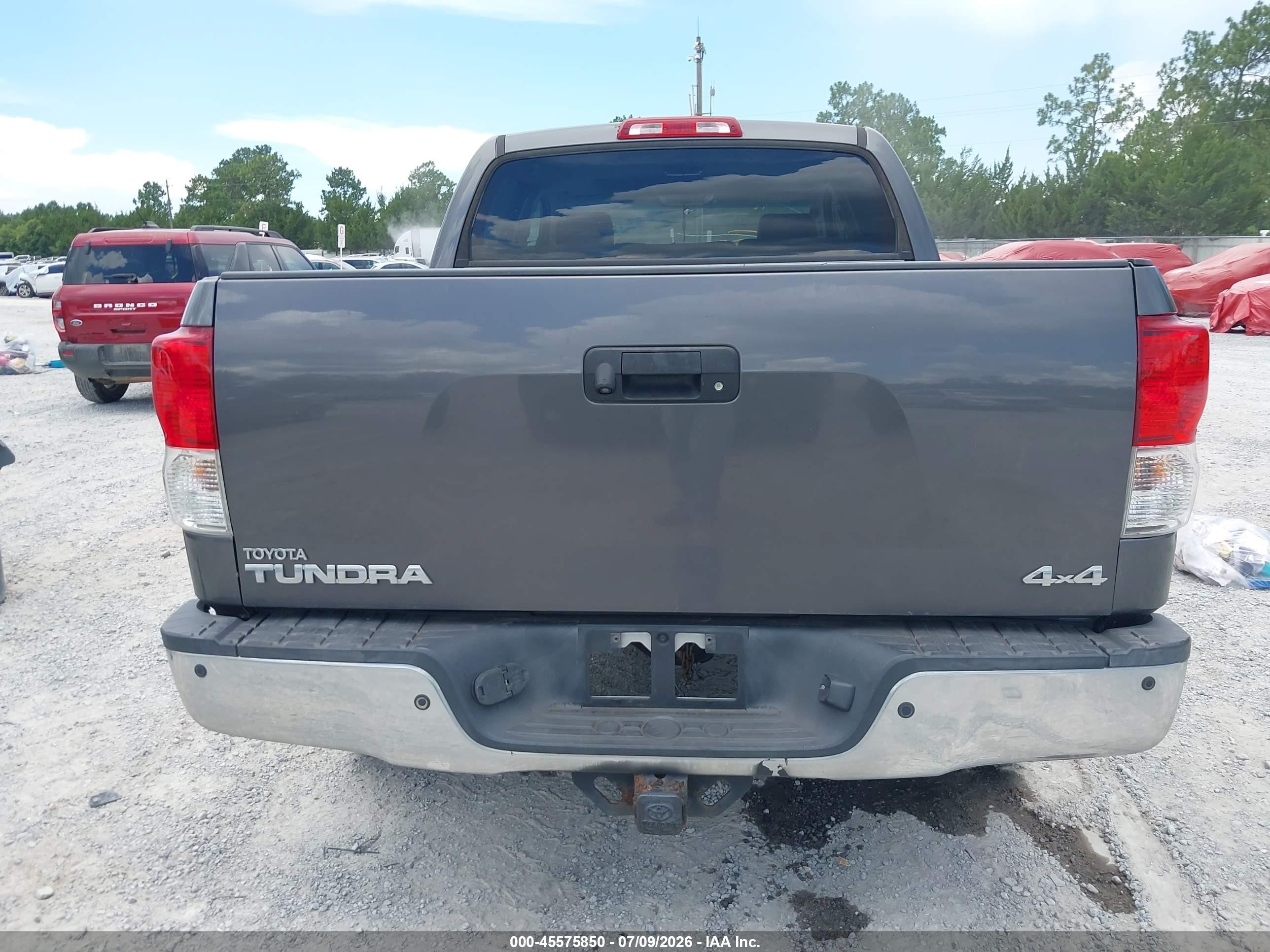 2013 Toyota Tundra Platinum 5.7l V8 Gray vin: 5TFHY5F15DX285350
