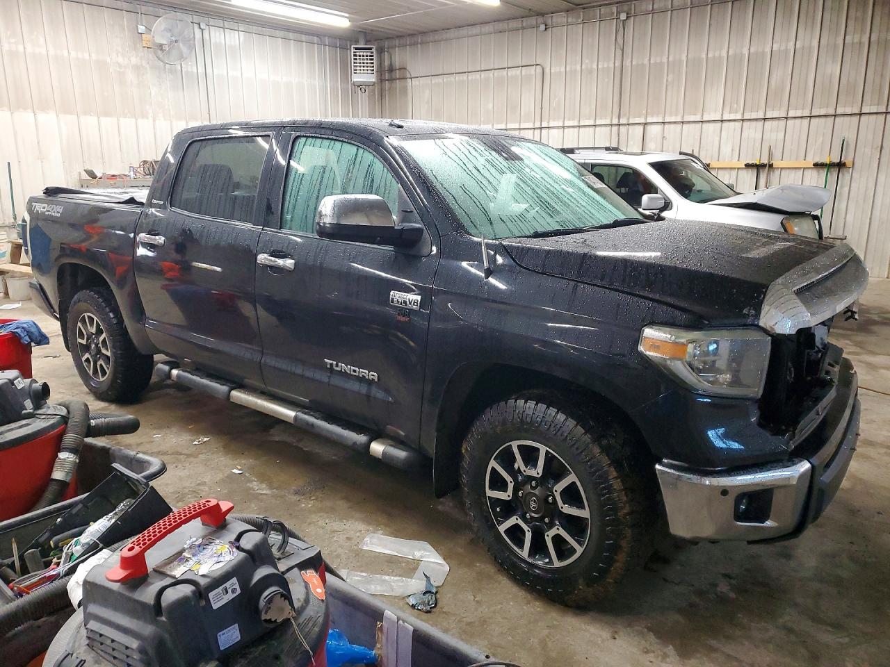 2018 Toyota Tundra Limited Black vin: 5TFHY5F15JX726552