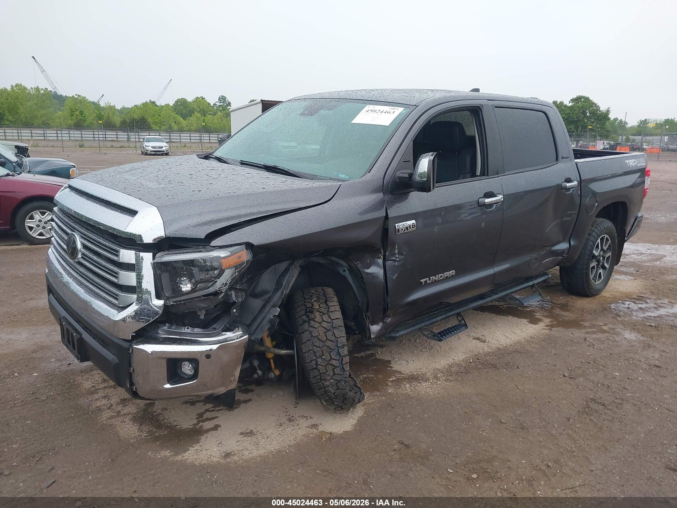 2021 Toyota Tundra Limited Gray vin: 5TFHY5F15MX001585
