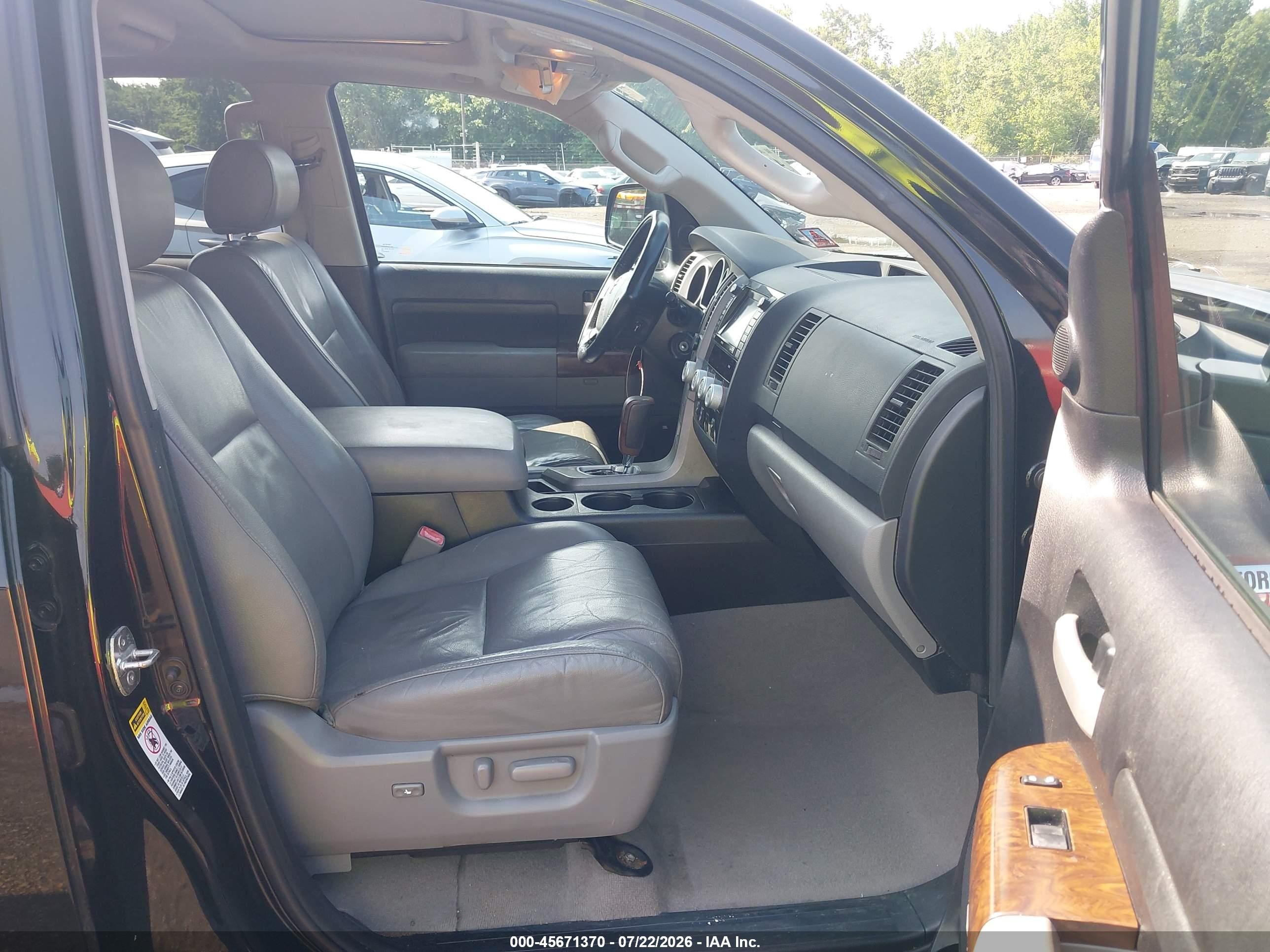 2010 Toyota Tundra Limited 5.7l V8 Black vin: 5TFHY5F16AX129068