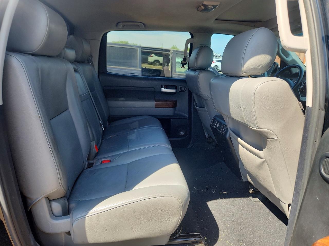2012 Toyota Tundra Crewmax Limited Black vin: 5TFHY5F16CX215029