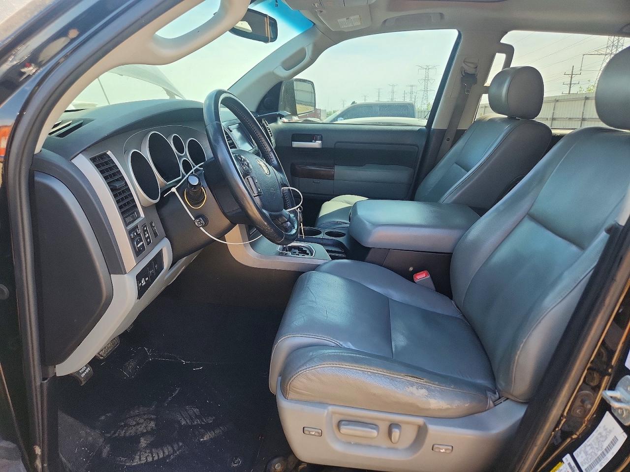 2012 Toyota Tundra Crewmax Limited Black vin: 5TFHY5F16CX215029