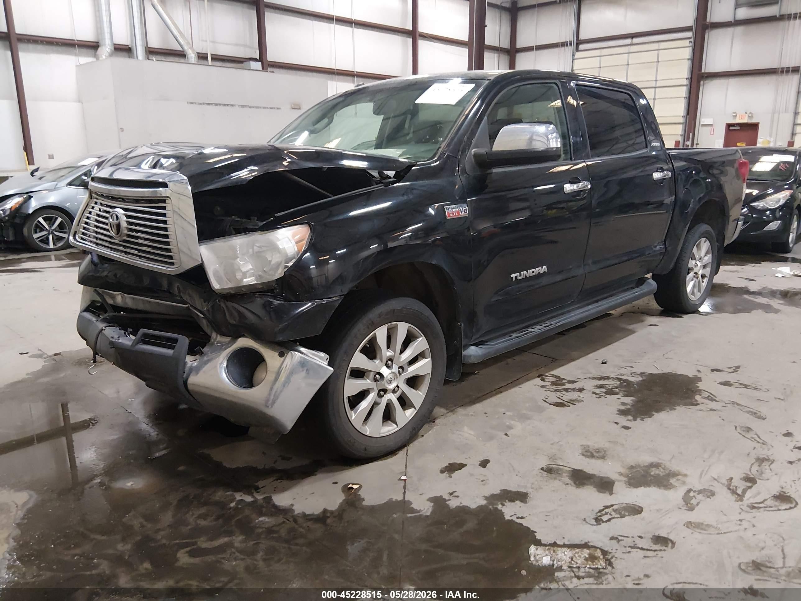 2013 Toyota Tundra Platinum 5.7l V8 Black vin: 5TFHY5F16DX279508