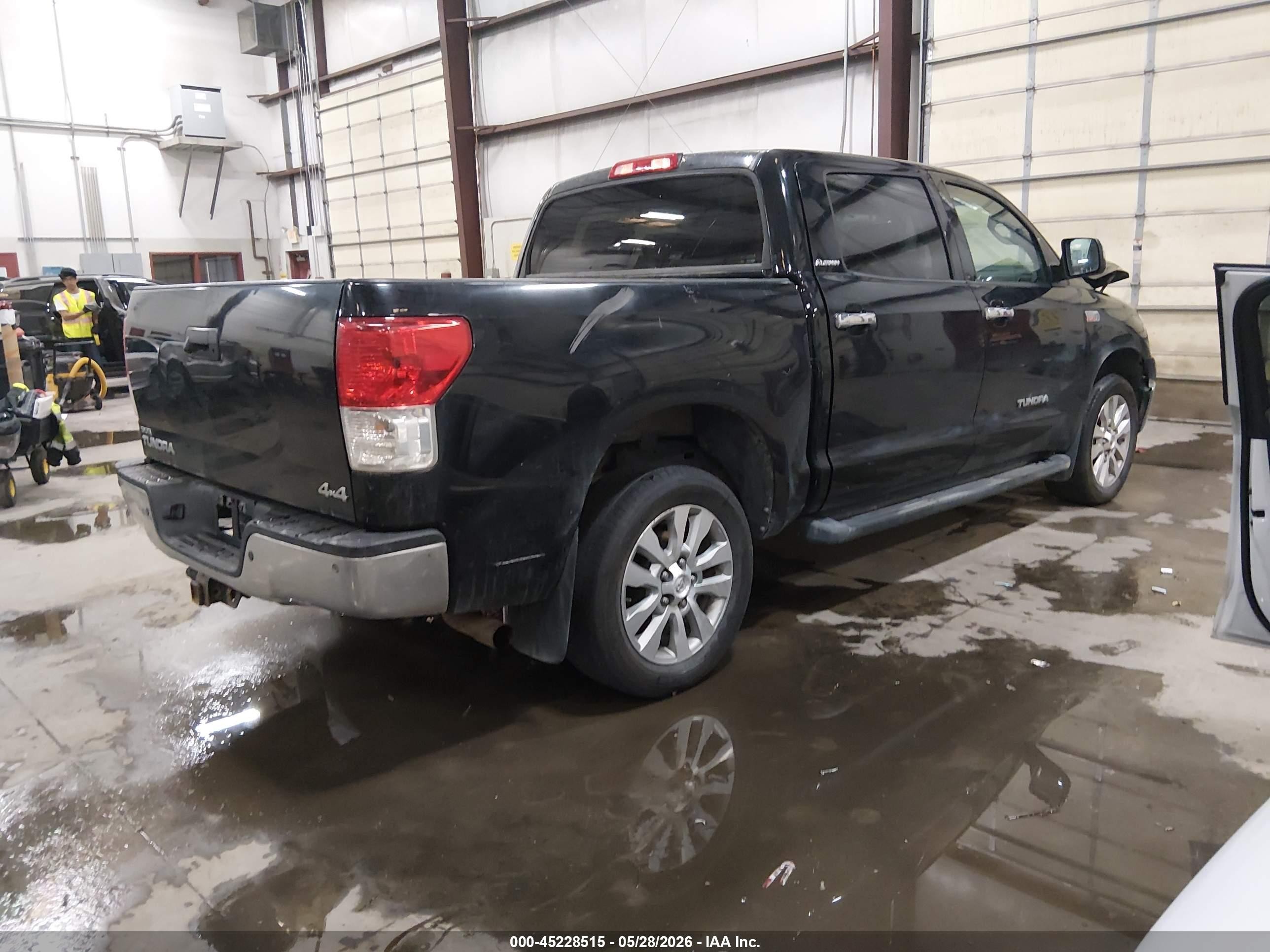 2013 Toyota Tundra Platinum 5.7l V8 Black vin: 5TFHY5F16DX279508