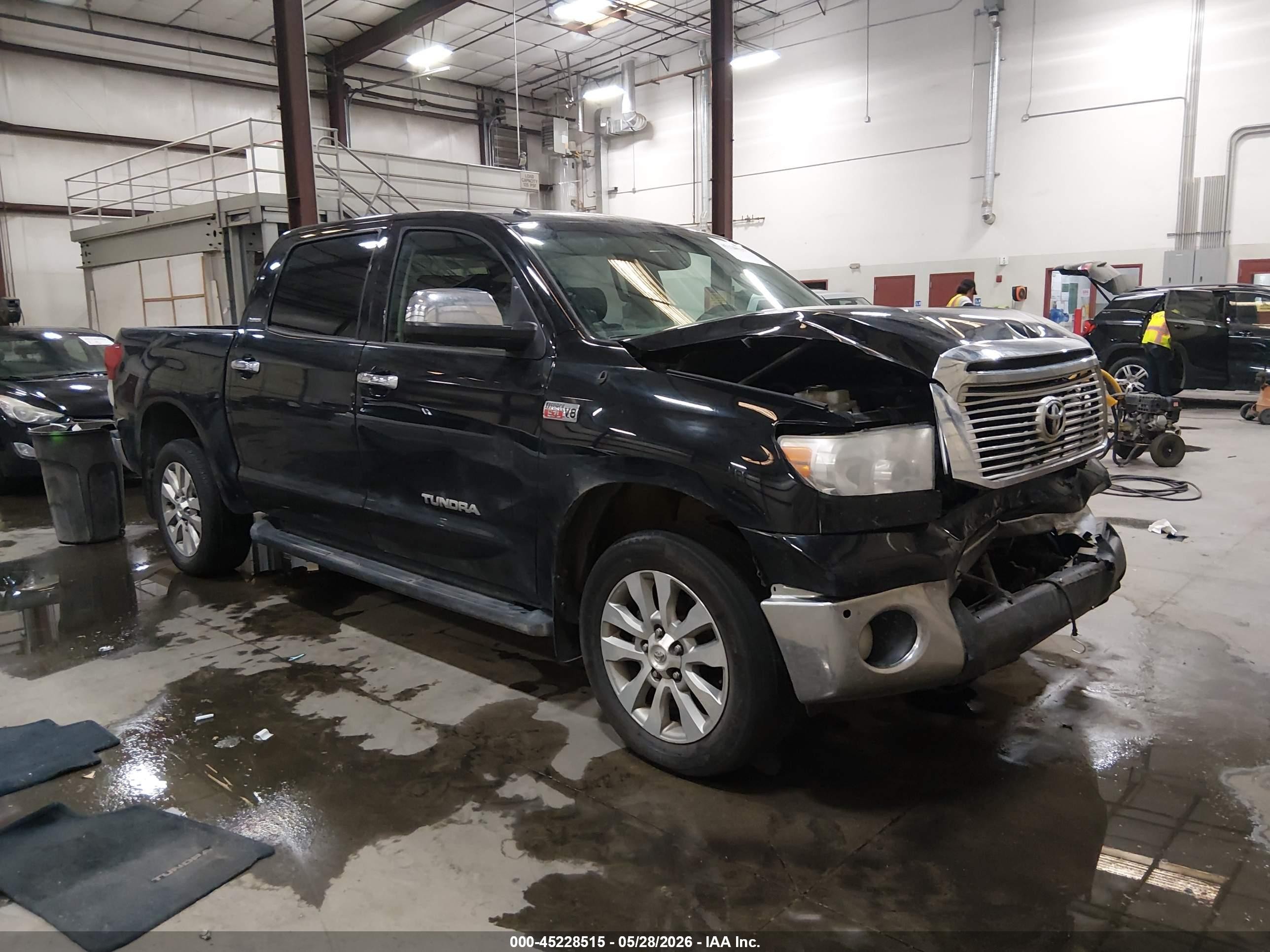 2013 Toyota Tundra Platinum 5.7l V8 Black vin: 5TFHY5F16DX279508