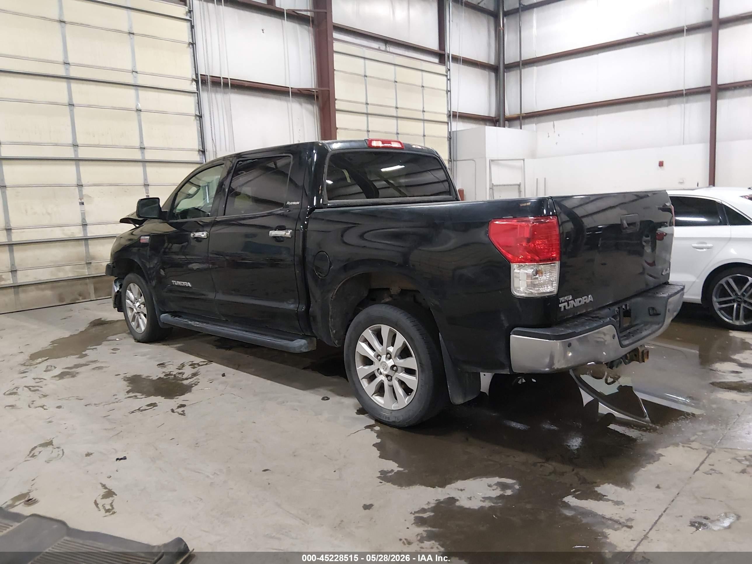 2013 Toyota Tundra Platinum 5.7l V8 Black vin: 5TFHY5F16DX279508