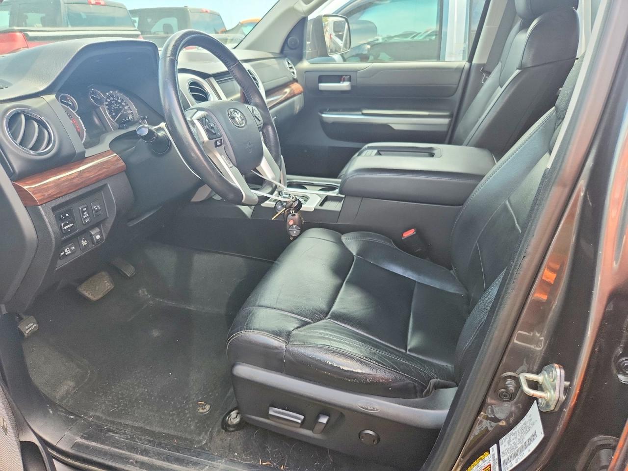 2014 Toyota Tundra Crewmax Limited Gray vin: 5TFHY5F16EX378542
