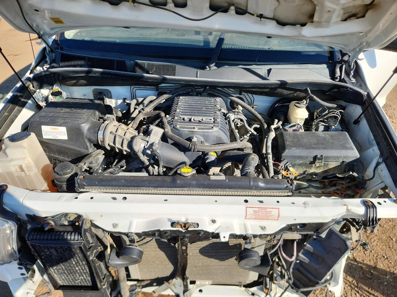 2010 Toyota Tundra Crewmax Limited White vin: 5TFHY5F18AX119867