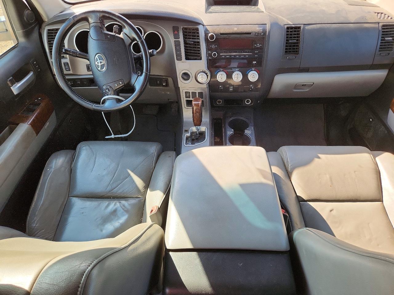 2010 Toyota Tundra Crewmax Limited White vin: 5TFHY5F18AX119867