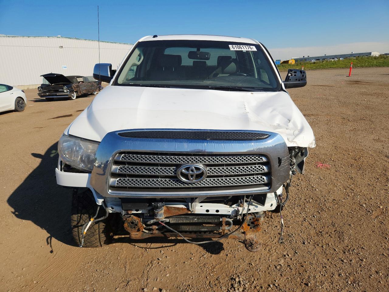2010 Toyota Tundra Crewmax Limited White vin: 5TFHY5F18AX119867