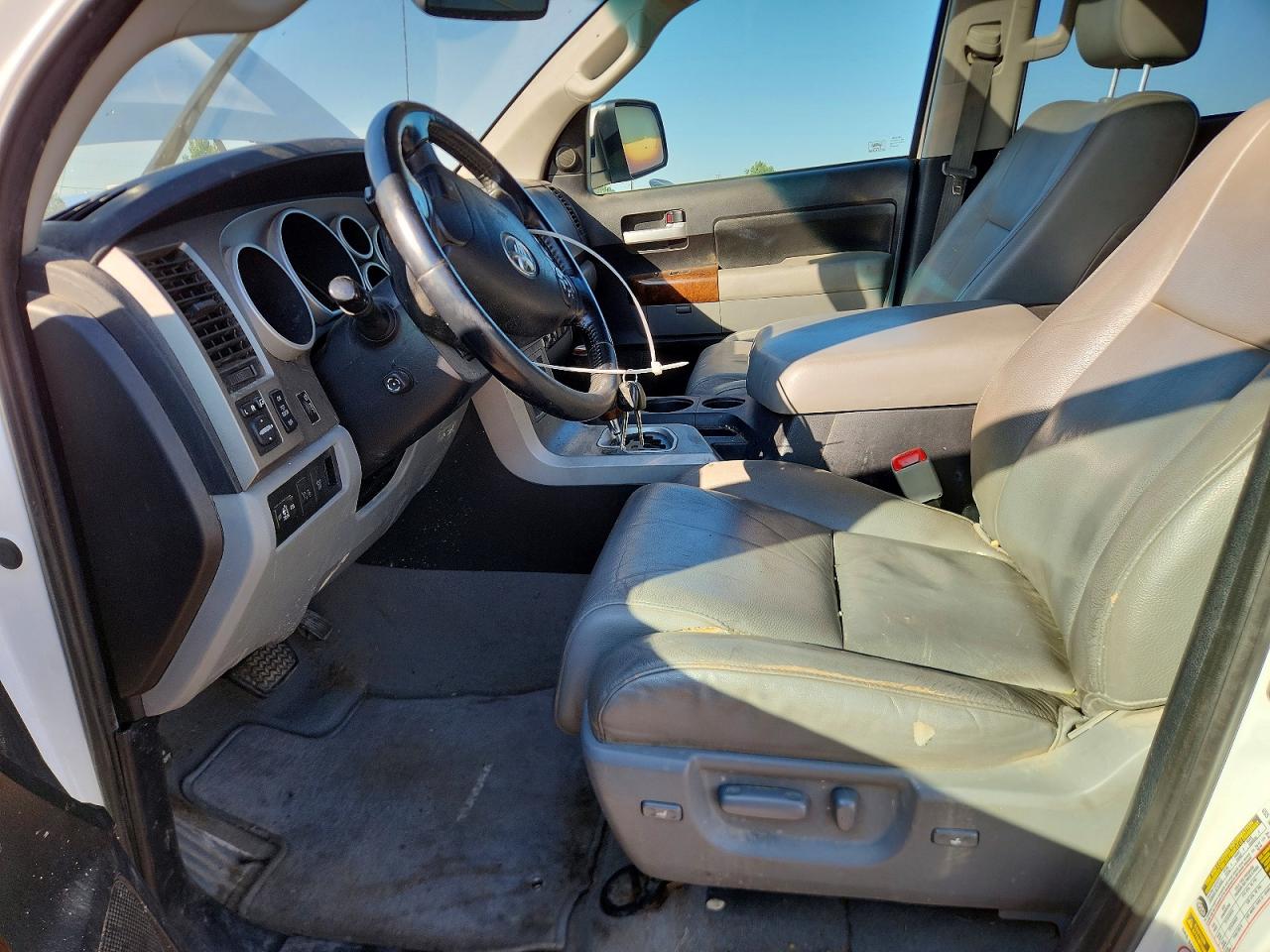 2010 Toyota Tundra Crewmax Limited White vin: 5TFHY5F18AX119867