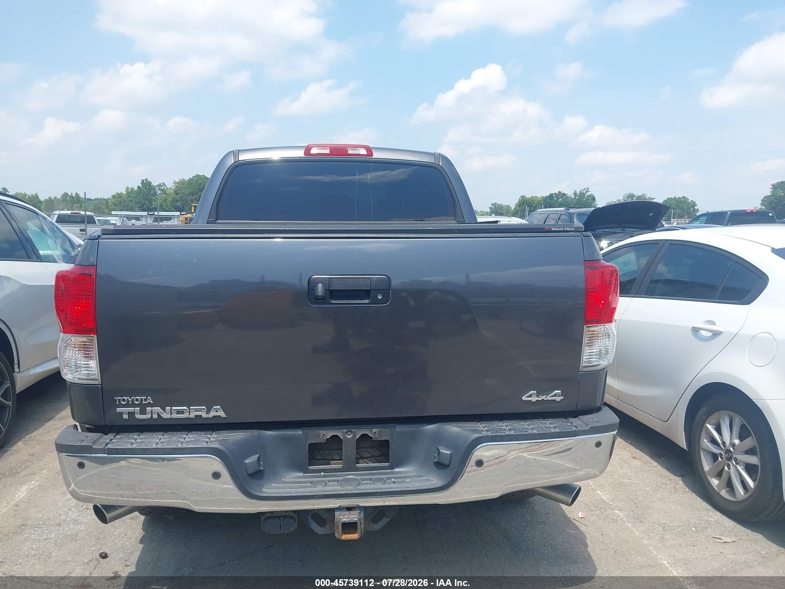 2011 Toyota Tundra Limited 5.7l V8 Gray vin: 5TFHY5F18BX193100