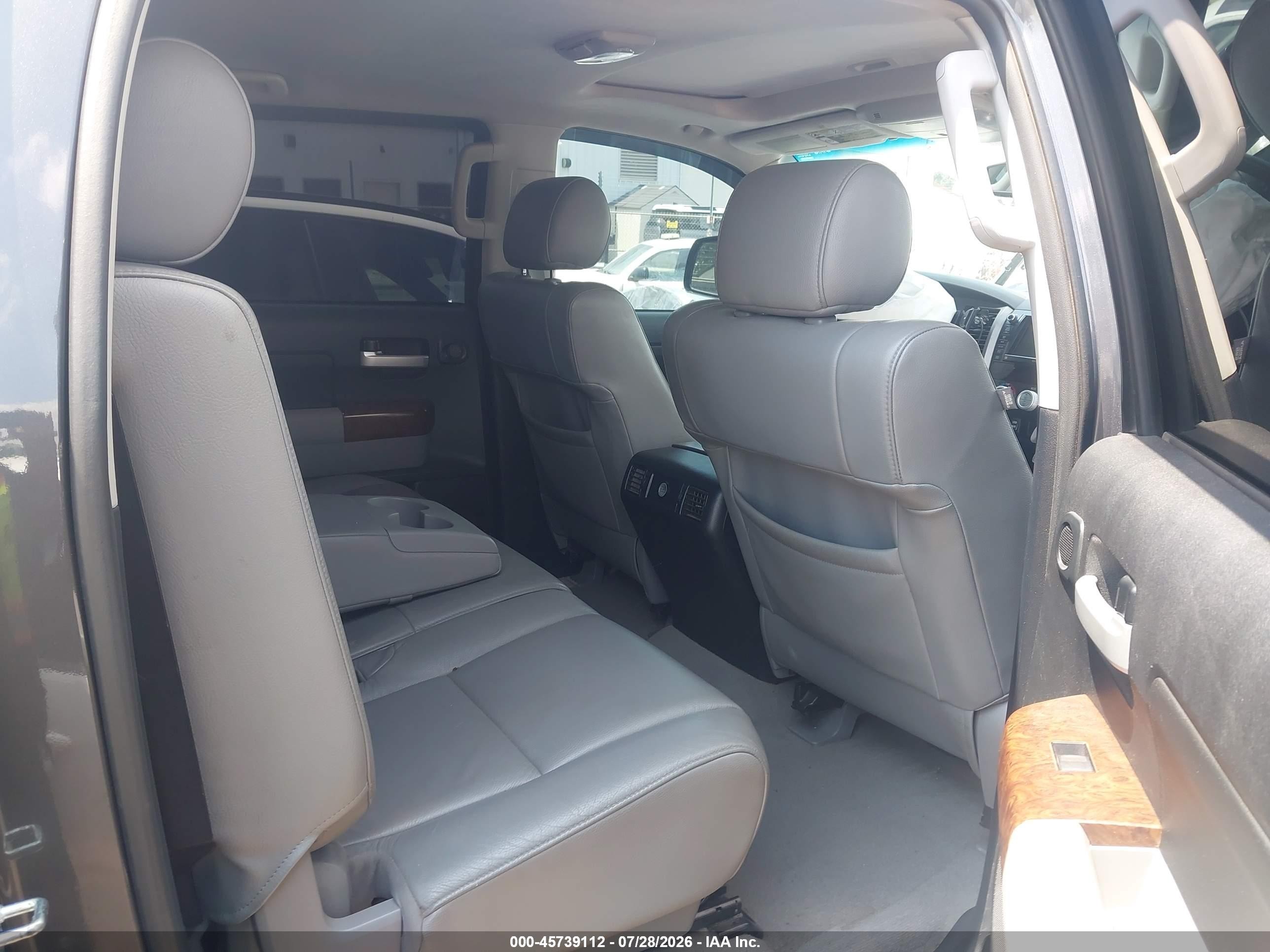 2011 Toyota Tundra Limited 5.7l V8 Gray vin: 5TFHY5F18BX193100