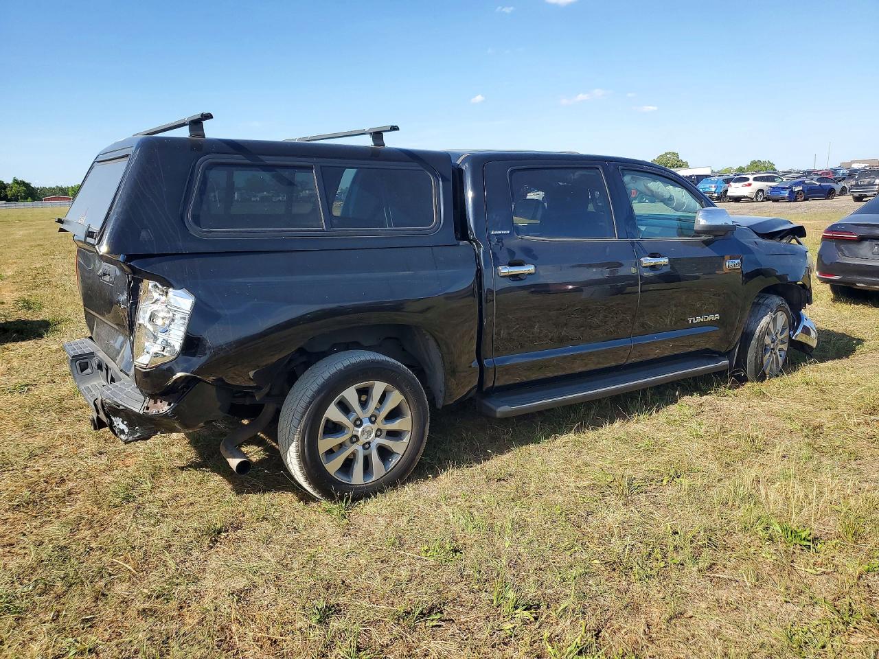 2014 Toyota Tundra Crewmax Limited Black vin: 5TFHY5F18EX367669