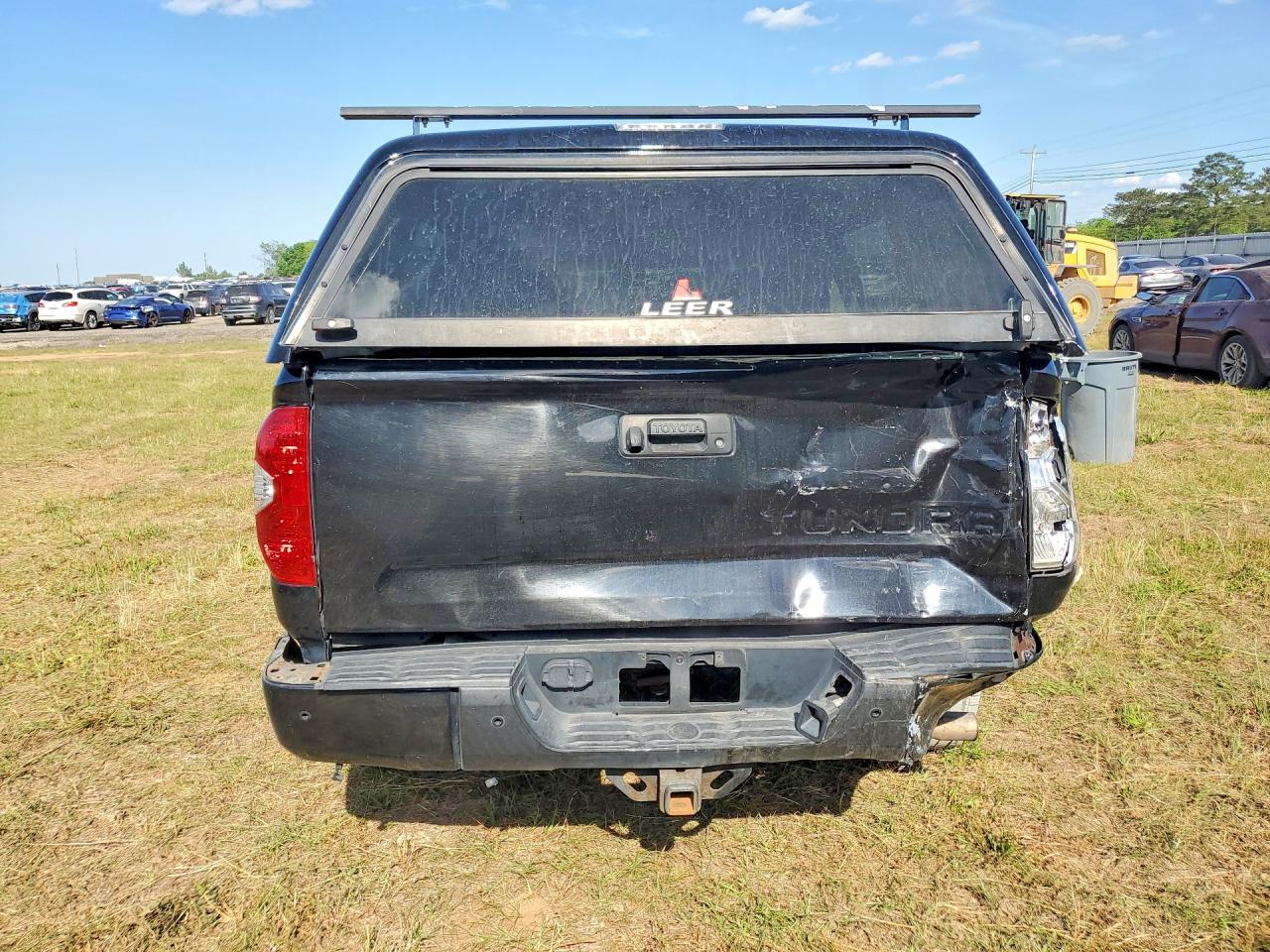 2014 Toyota Tundra Crewmax Limited Black vin: 5TFHY5F18EX367669